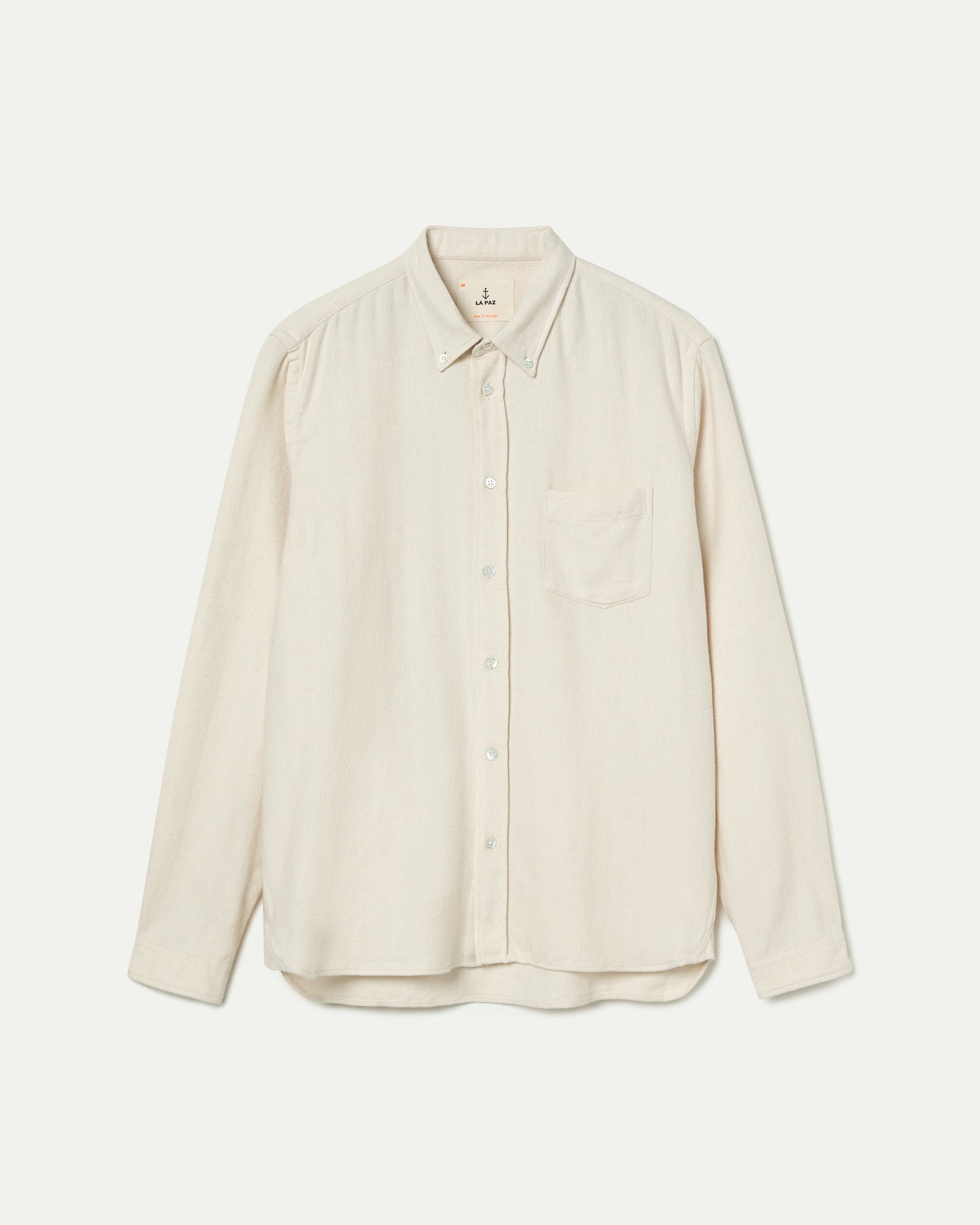 Branco Ecru Herringbone