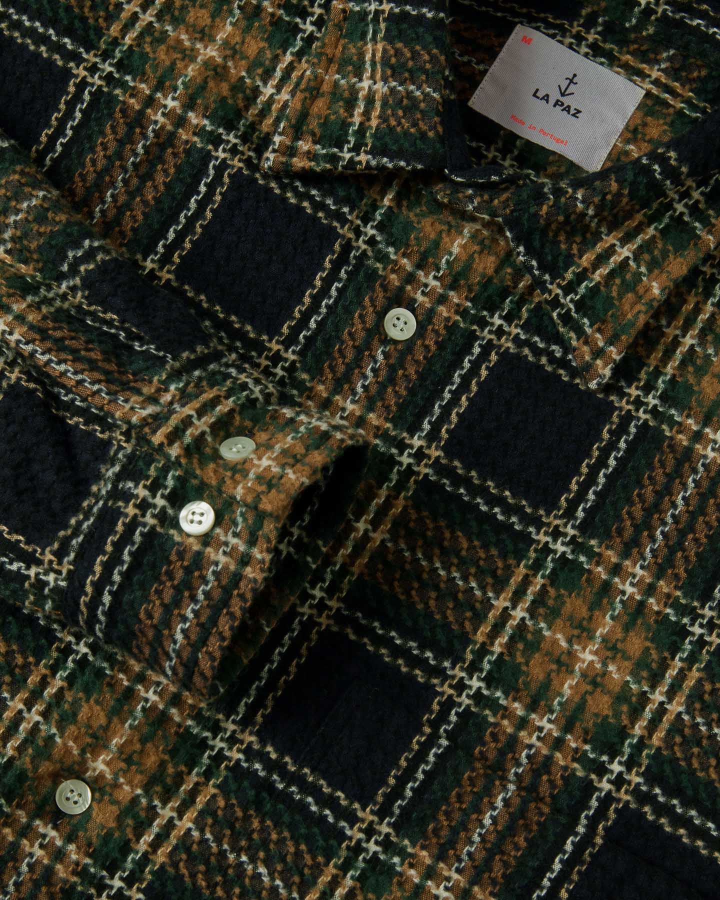 Carvalho Navy Checks