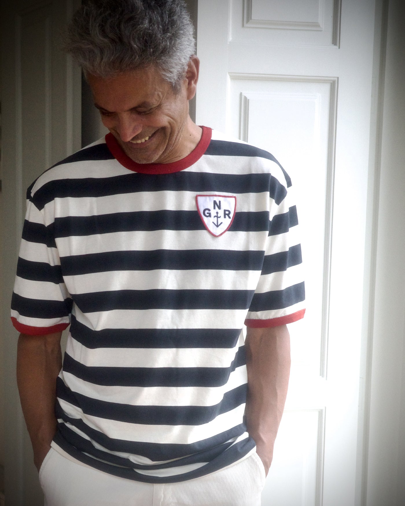 LA PAZ x GNR Dantas Black/Ecru Stripes