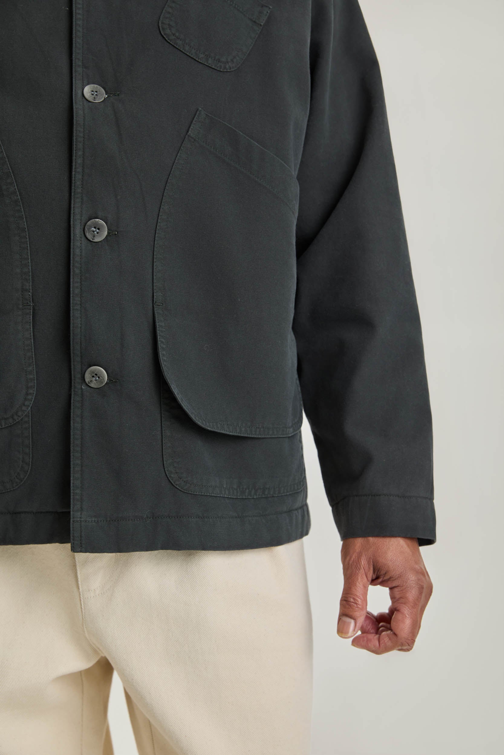 Mantero Black Sand Canvas