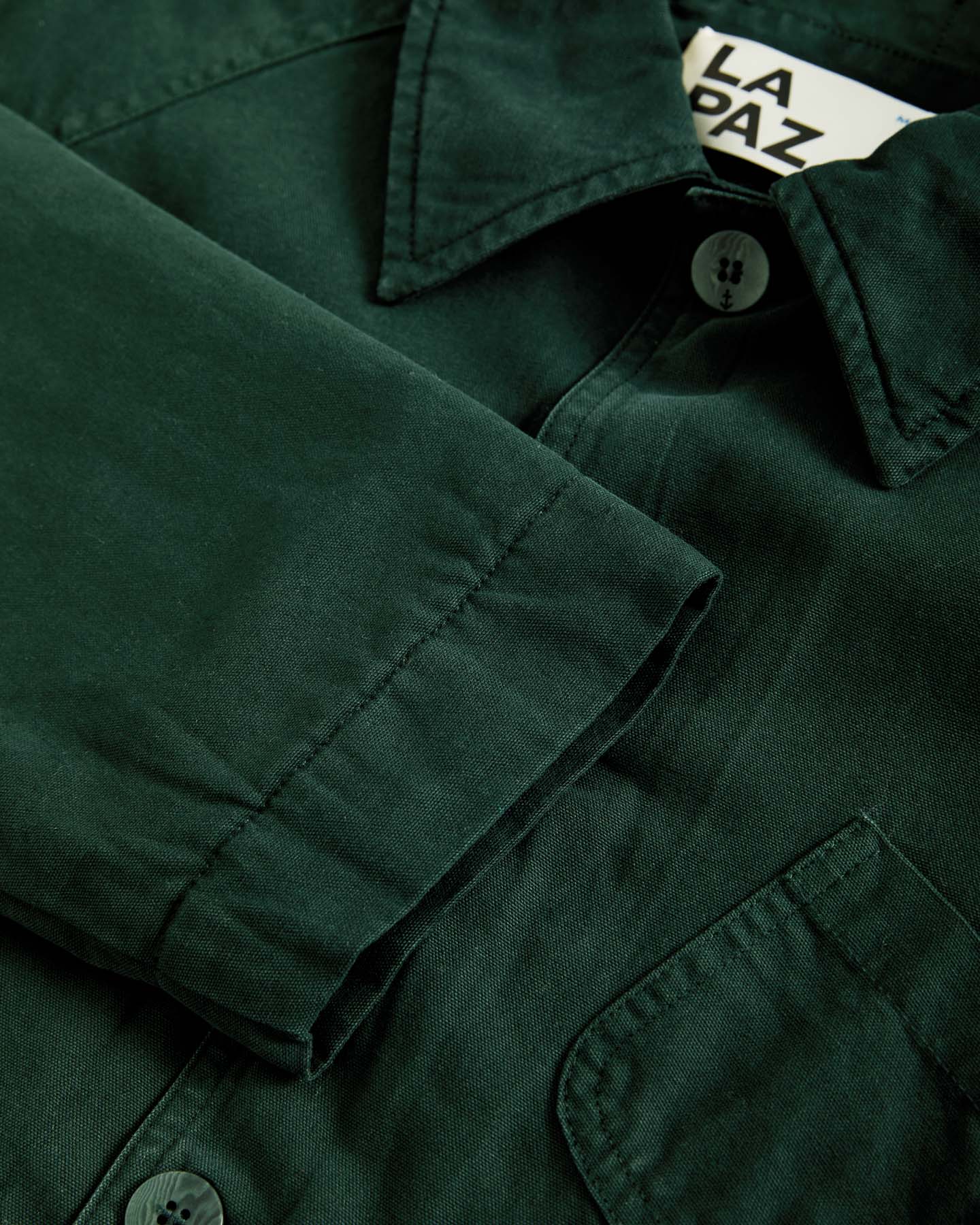 Mantero Dark Green Canvas