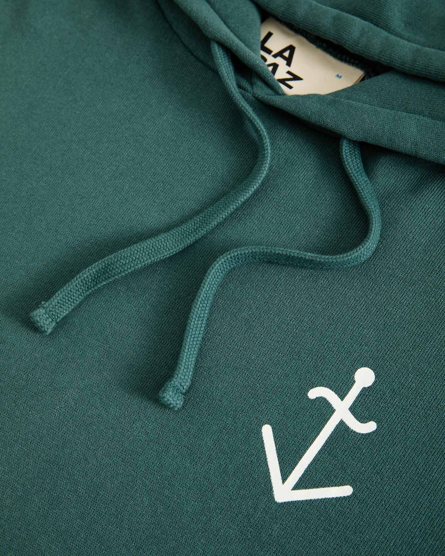Matias Dark Green/Off-White Logo
