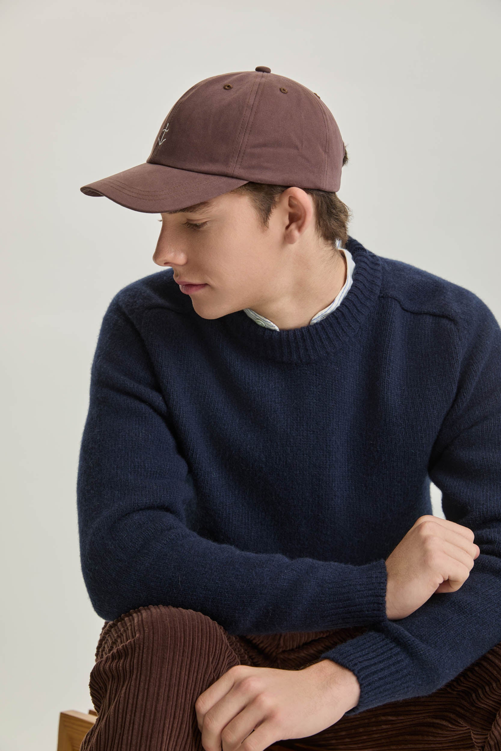 Santos Brown/Off-White Logo