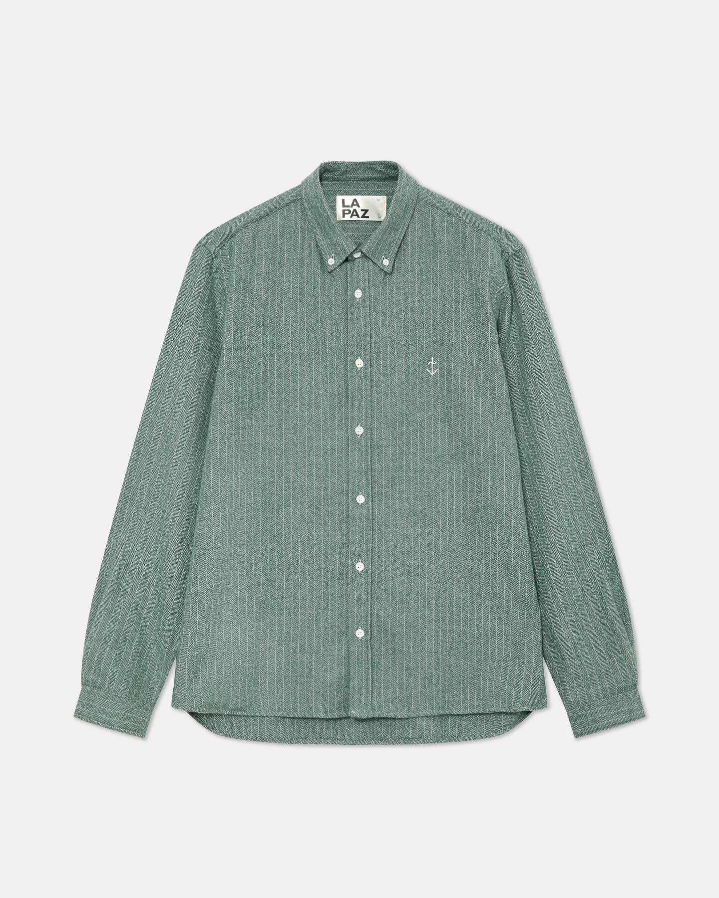 Teles Green Herringbone