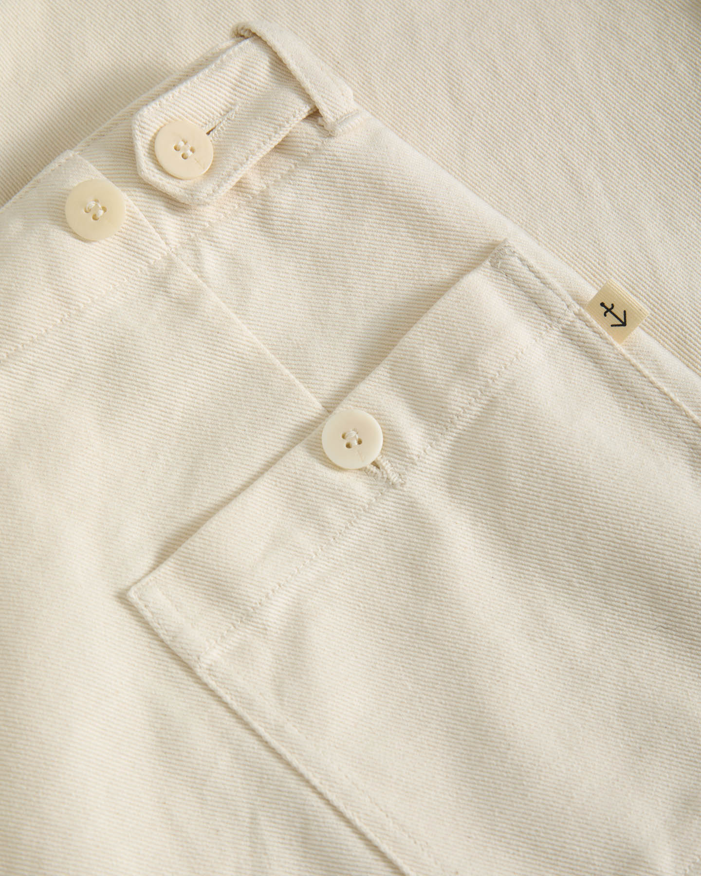 Vidal Off-White Denim