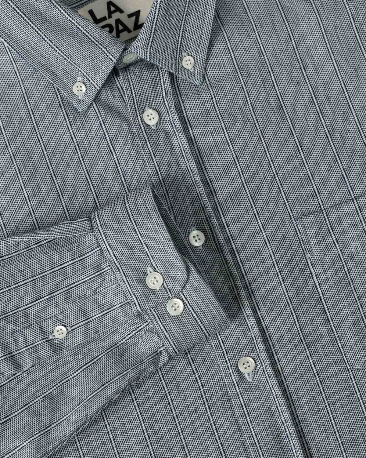 Branco Indigo Stripes