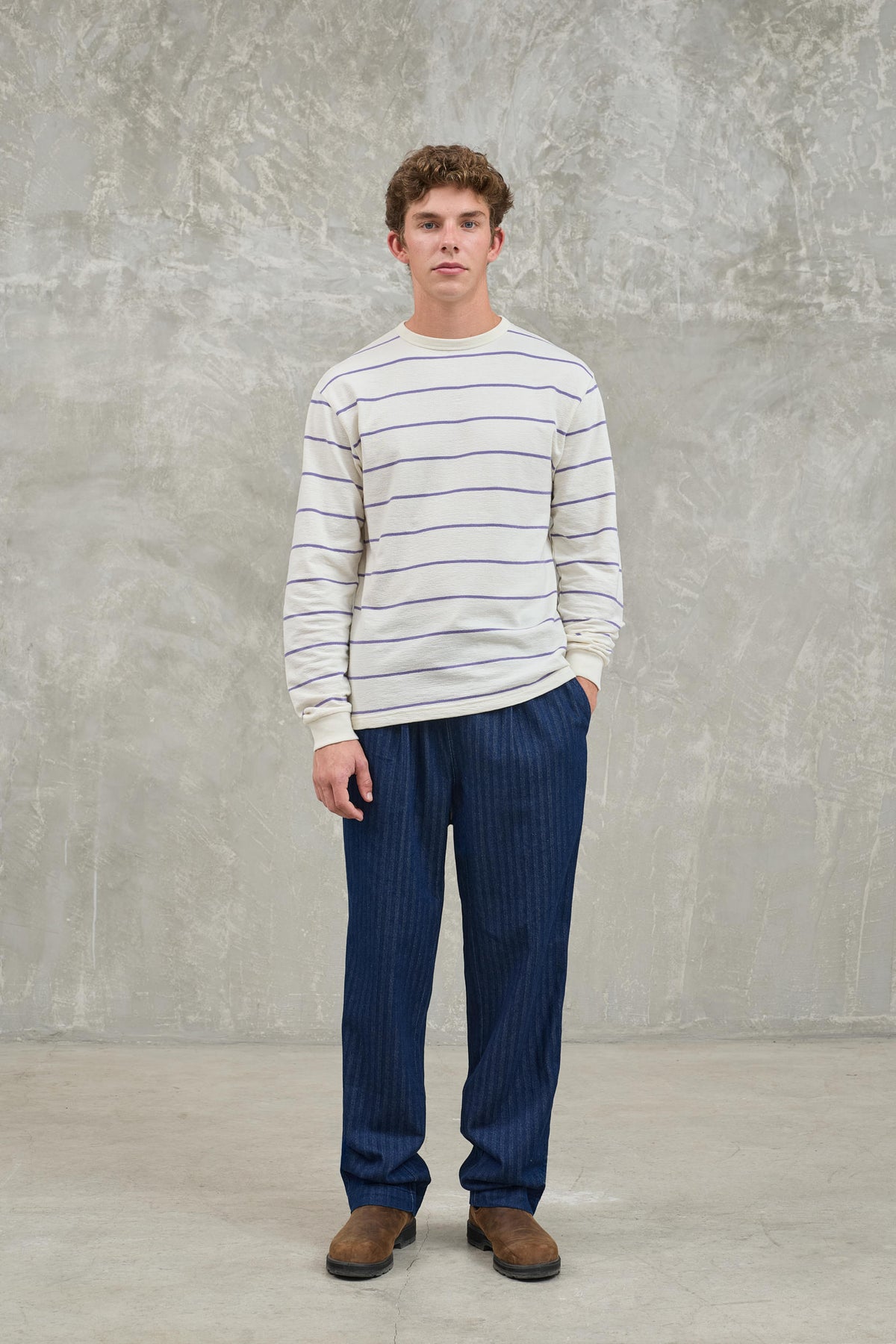 Ponte Dark Blue Denim Hb