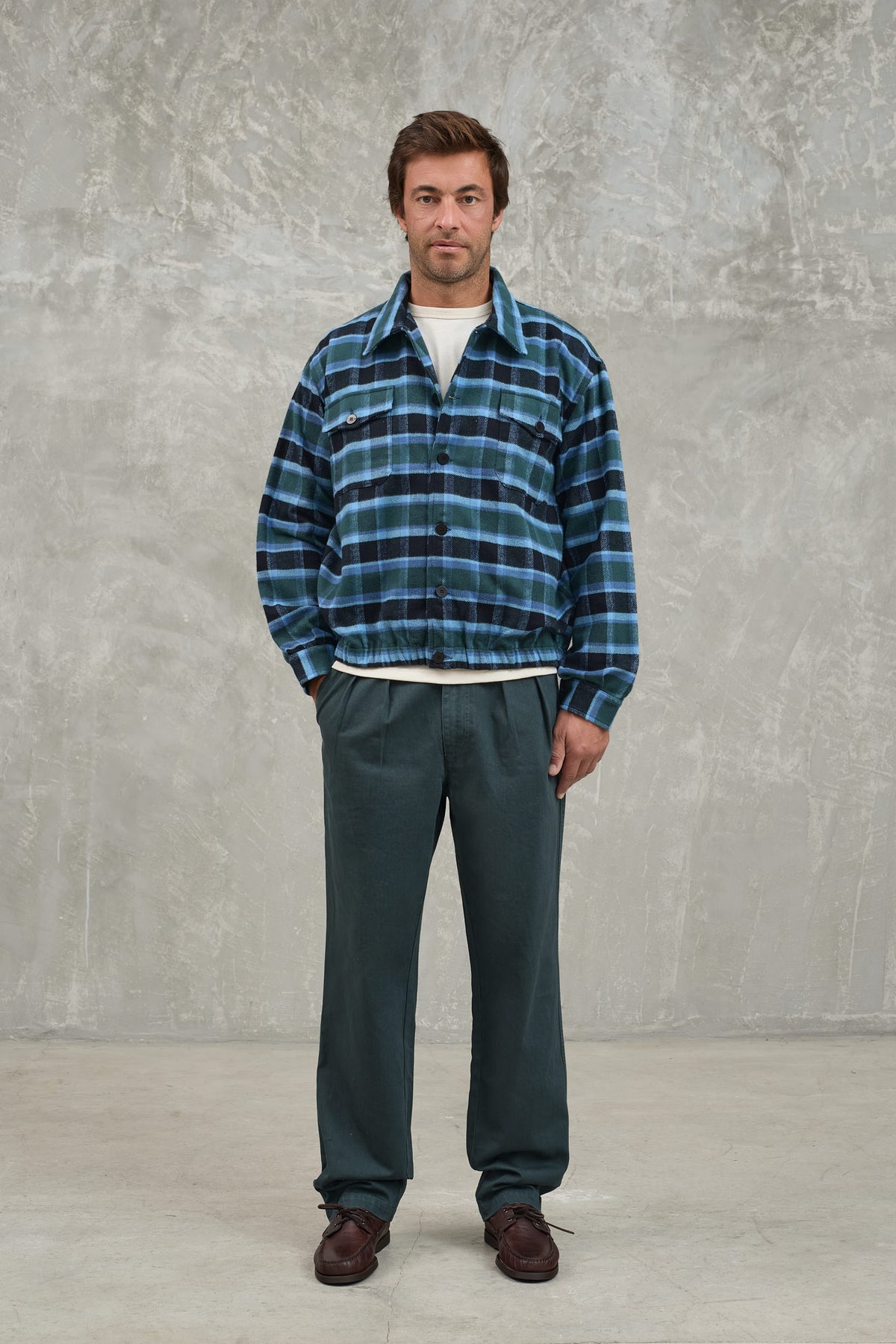 Silva Blue / Green Checks