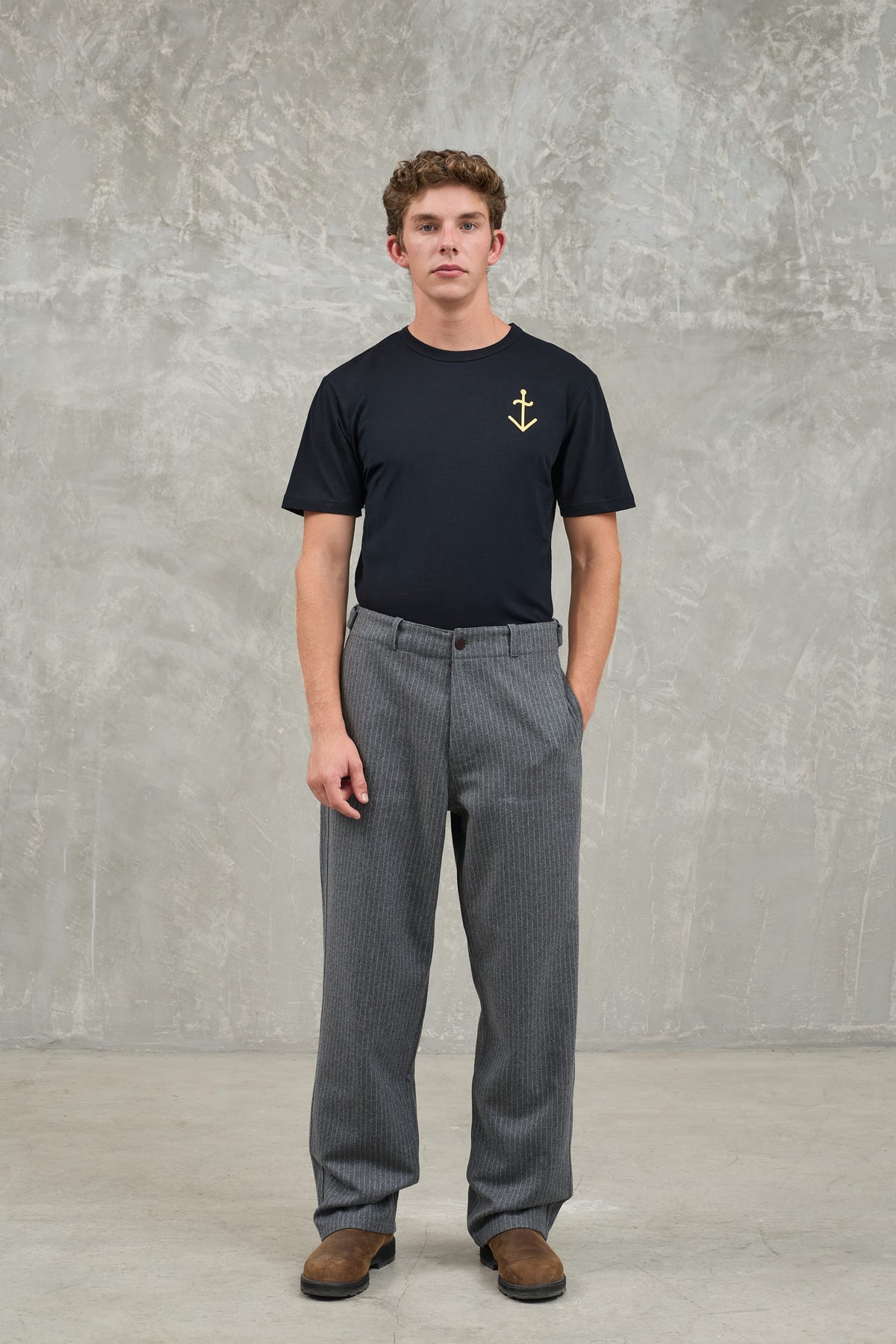 Vidal Grey Stripes