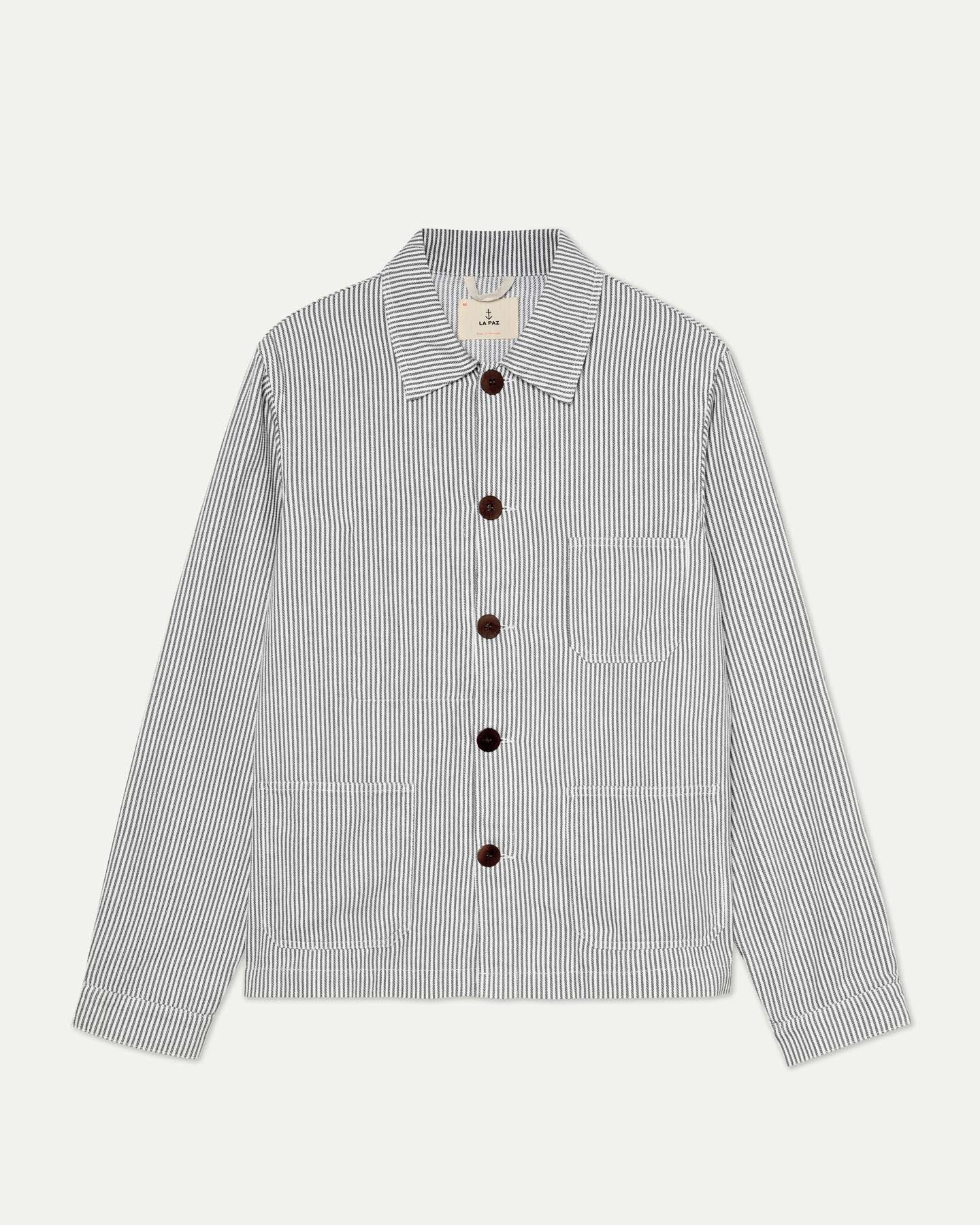 Baptista Smoked Pearl Stripes