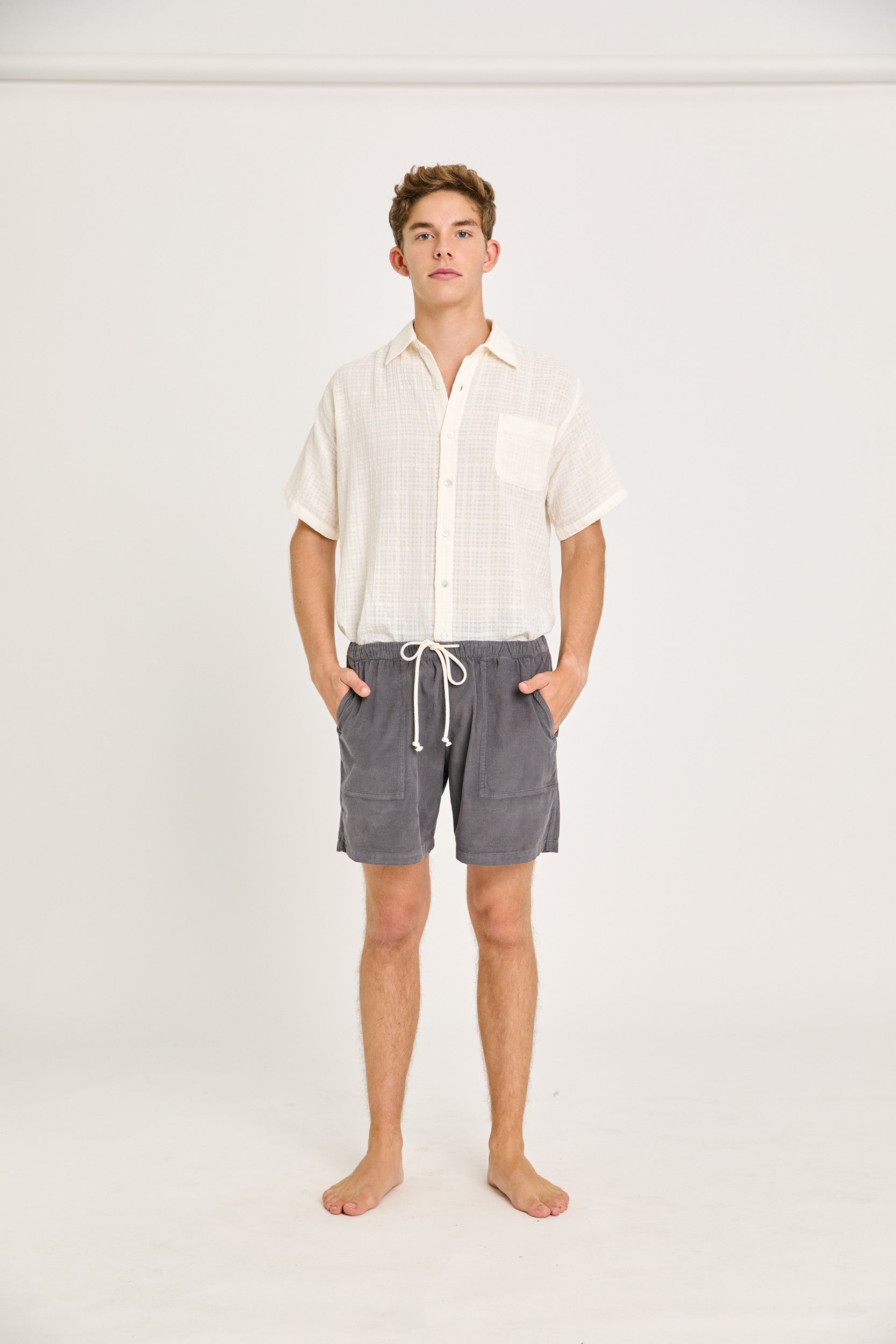 Formigal Smoked Pearl Baby Cord