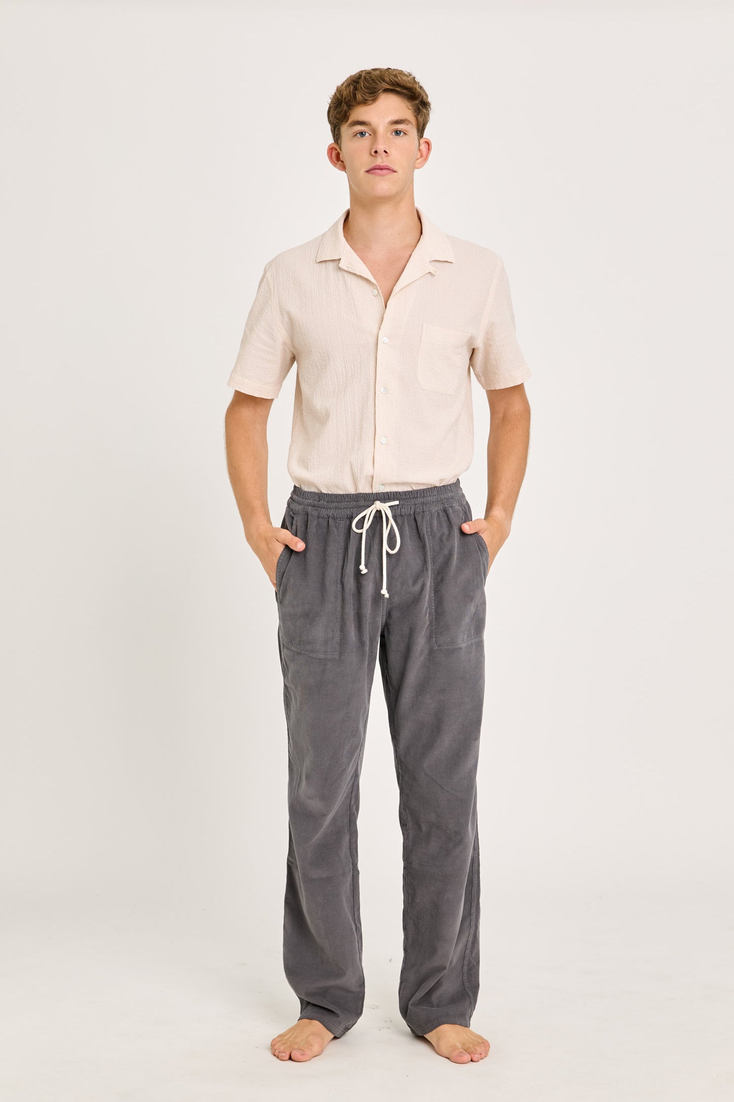 Lemos Smoked Pearl Baby Cord