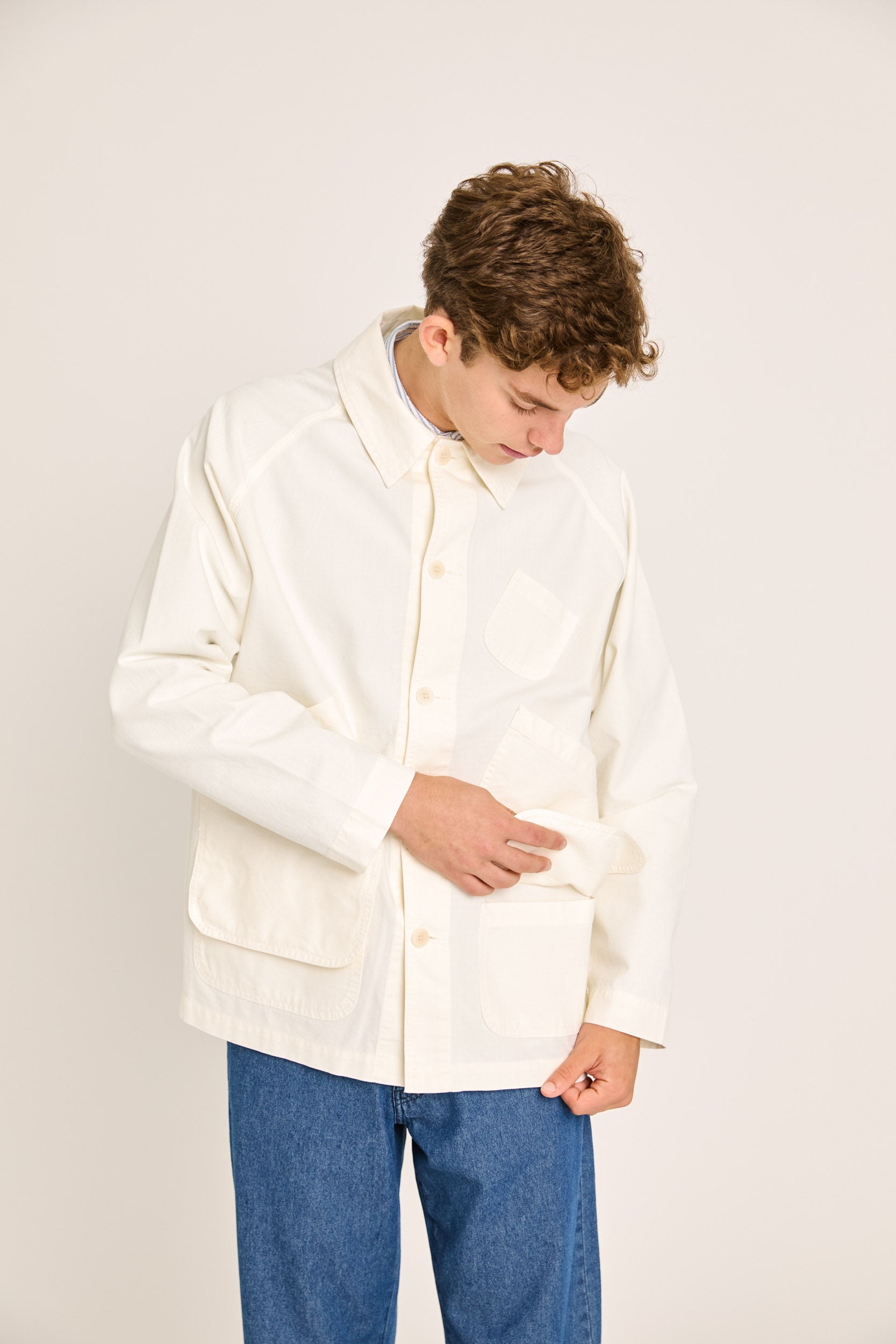 Mantero Off-White Canvas