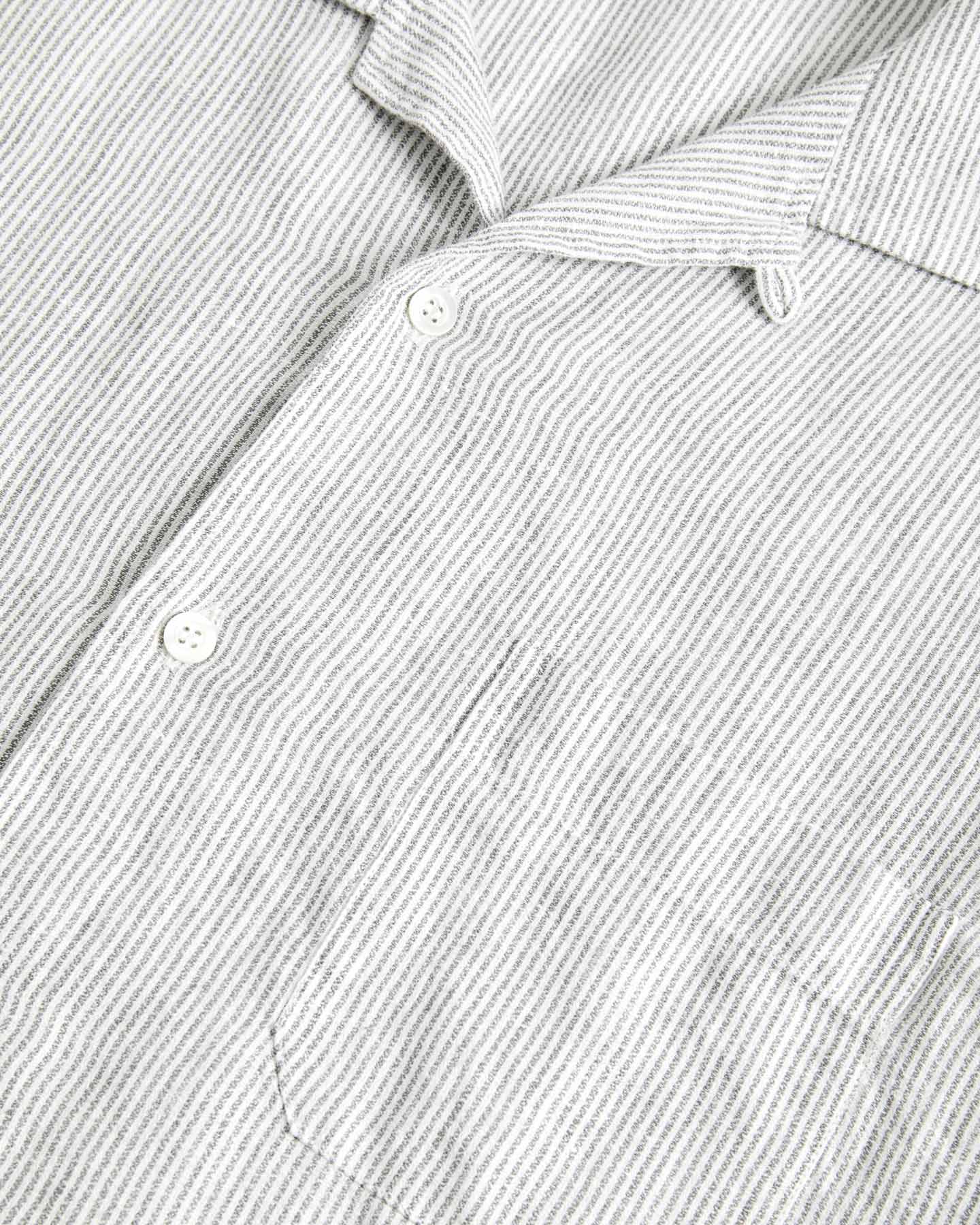Silveira Smoked Pearl Linen Stripes