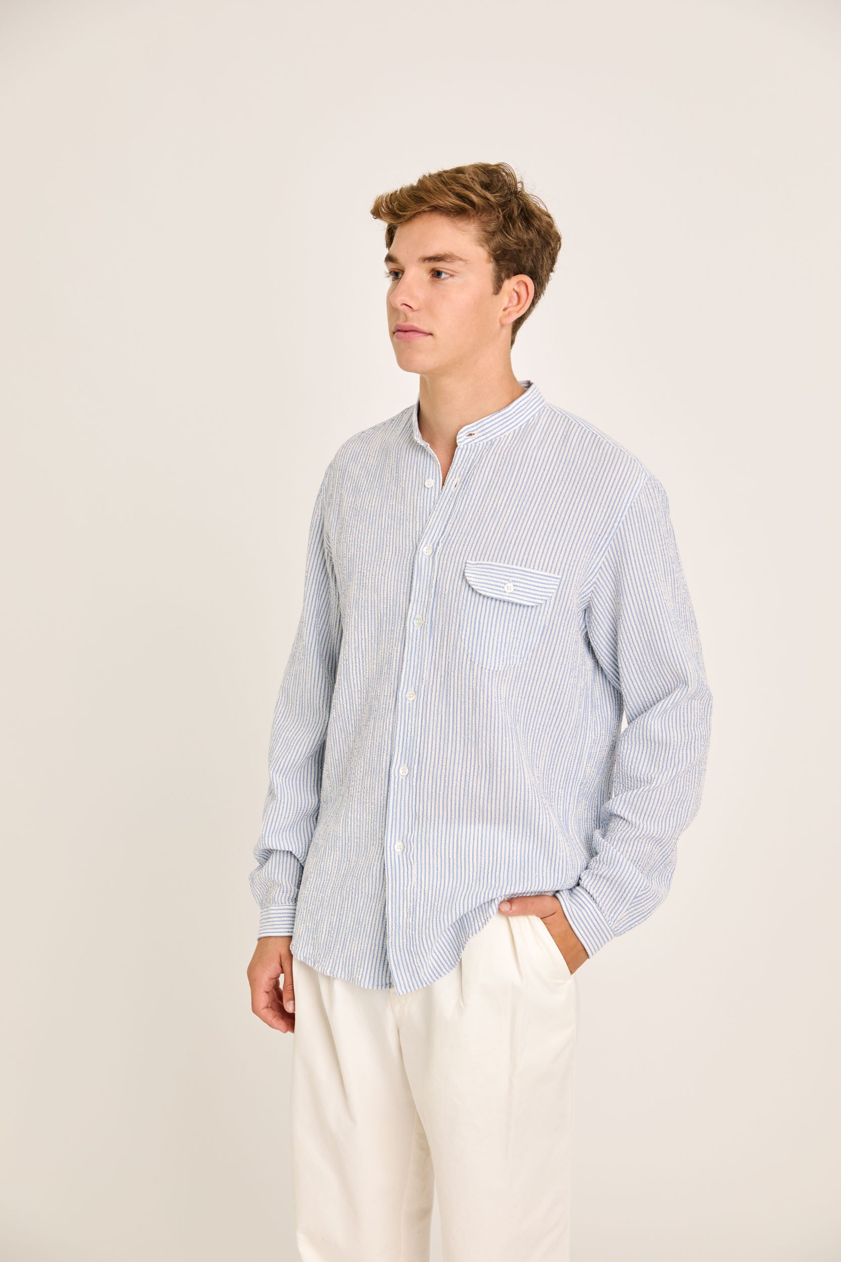 Vieira Azure Stripes