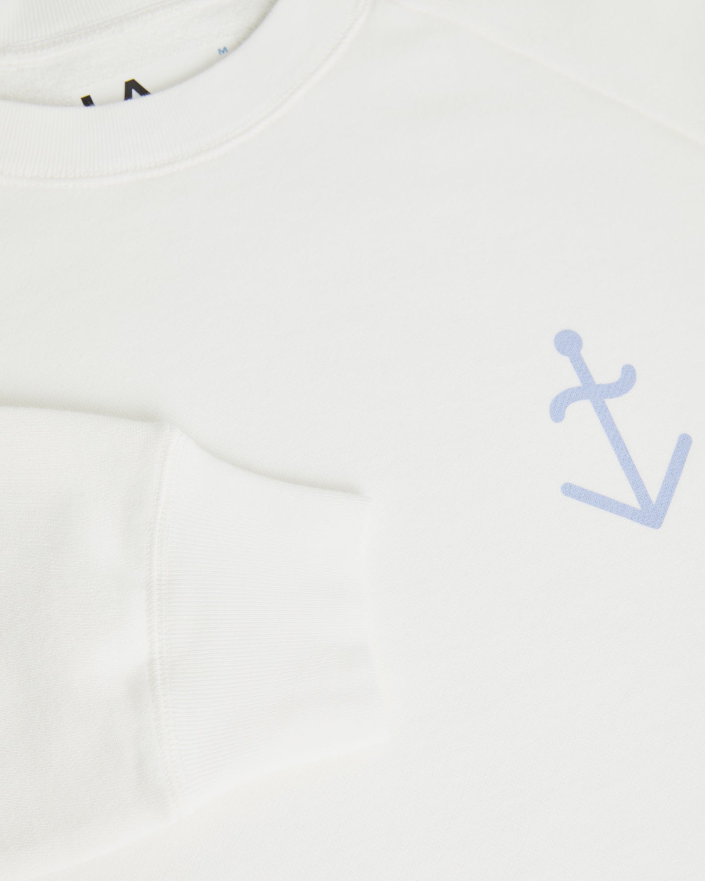 Cunha Off-White/Wind Blue Logo