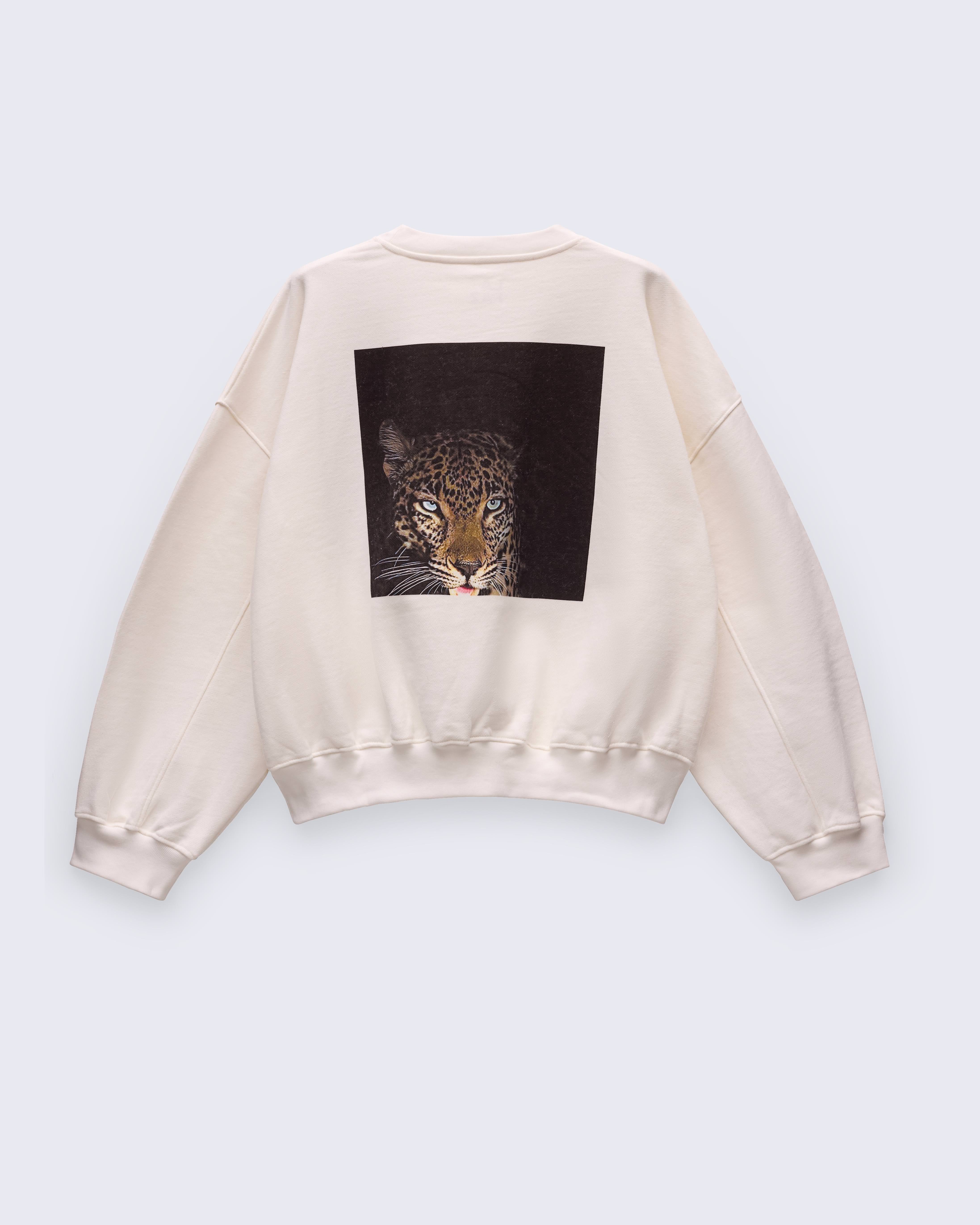 Damas Off White Leopard