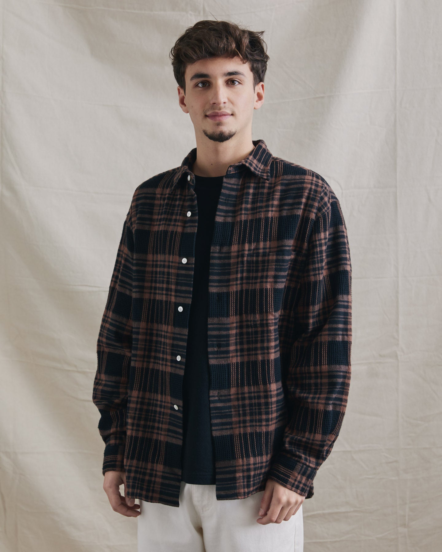 Carvalho Brown Checks