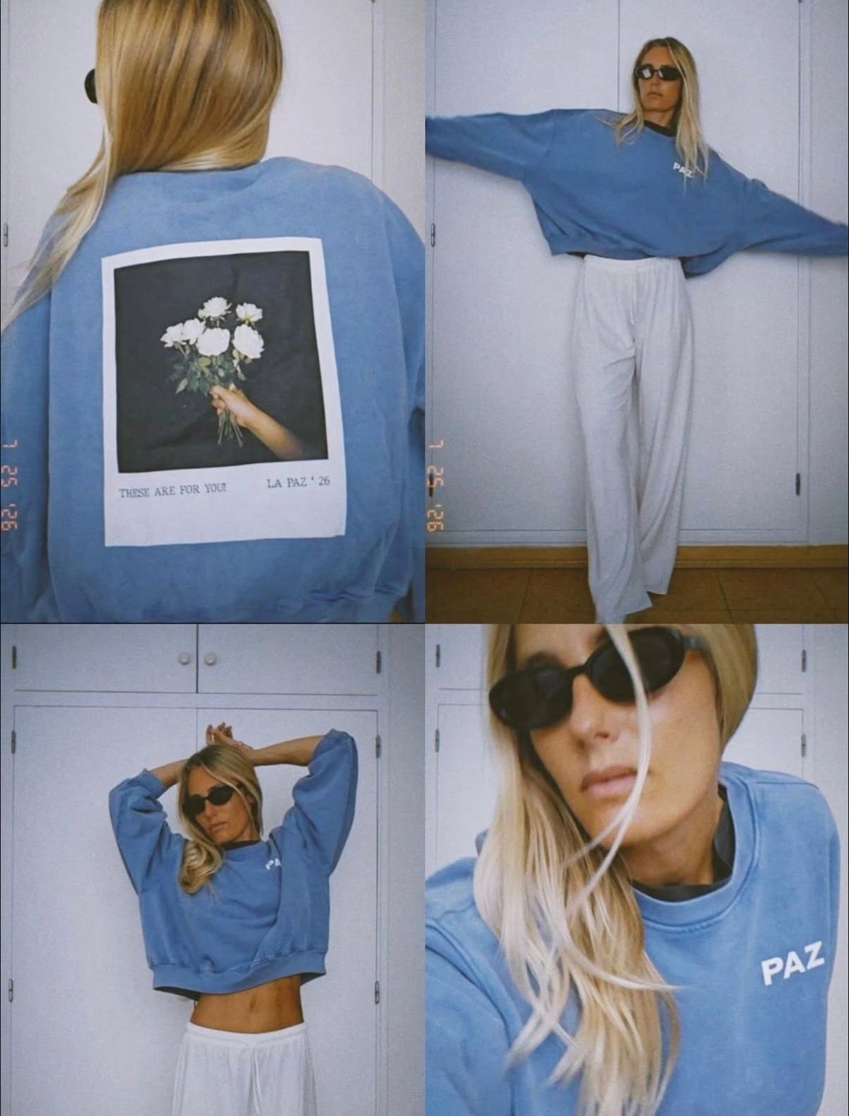 Damas Blue Polaroid