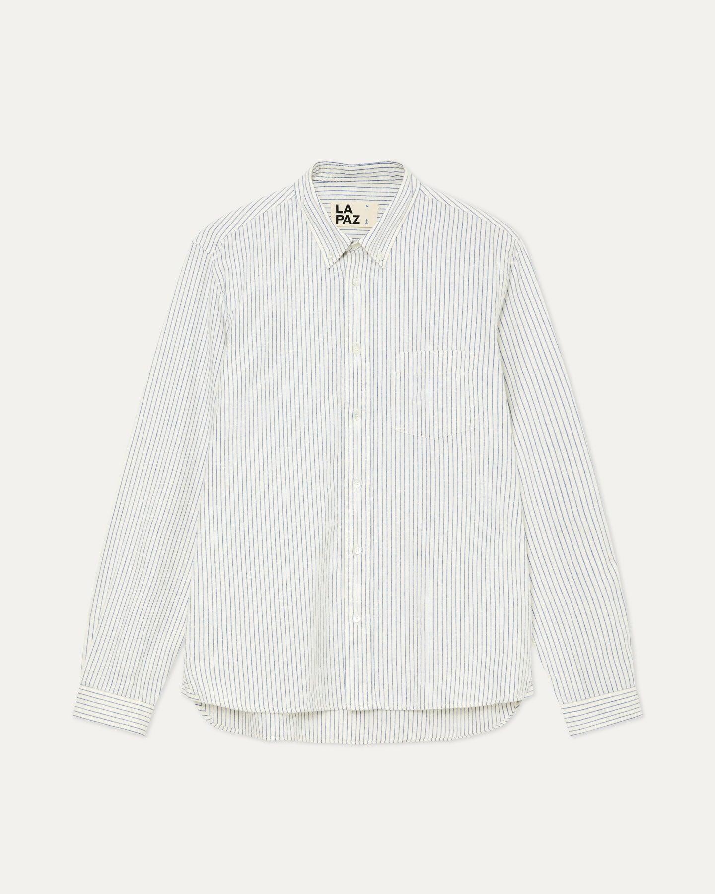 Branco Yves Blue Stripes