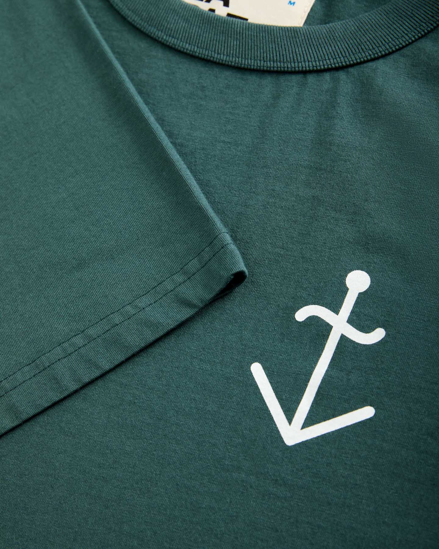 Dantas Dark Green/Off-White Logo