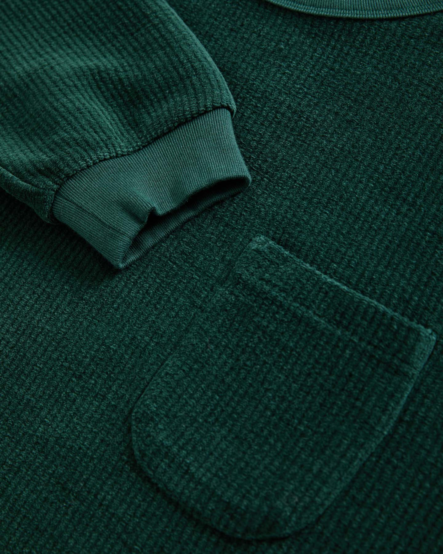 Duarte Ribbed Dark Green