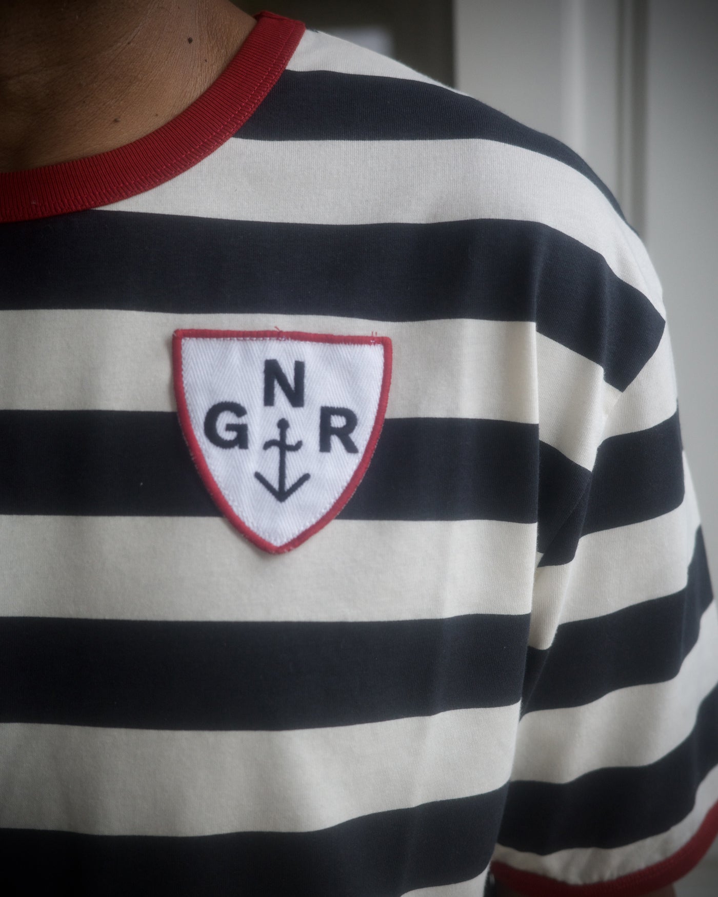 LA PAZ x GNR Dantas Black/Ecru Stripes