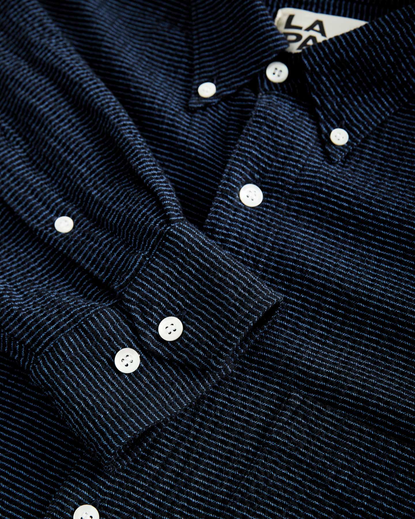 Mirra Black/Yves Blue Stripes