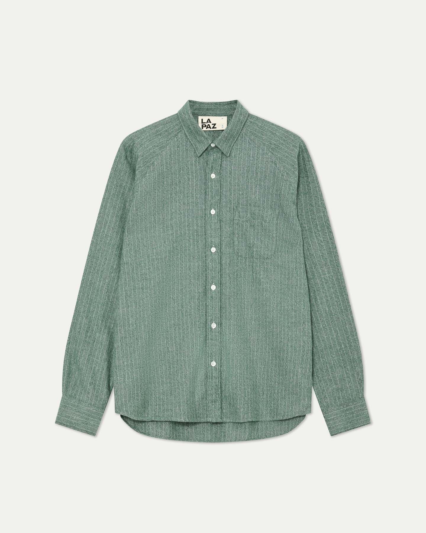 Mirra Green Herringbone