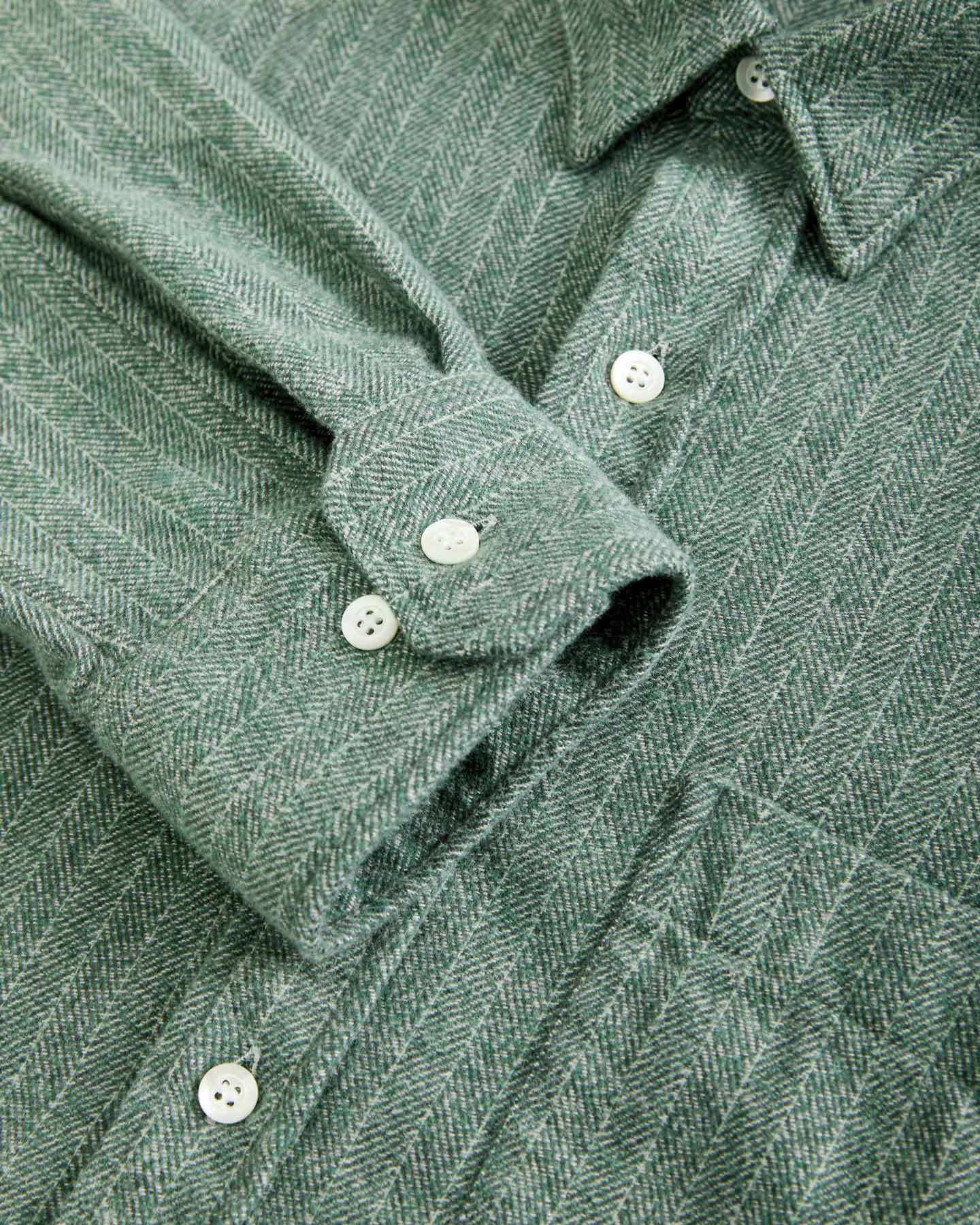 Mirra Green Herringbone