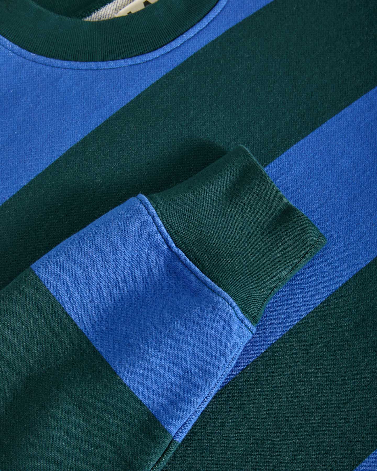 Paiva Dark Green/Yves Blue Stripes