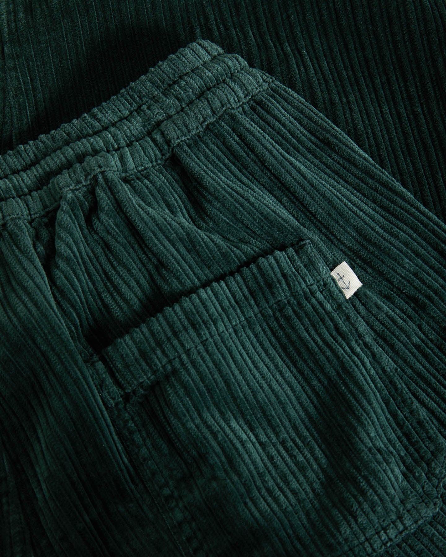 Ponte Dark Green Soft Cord
