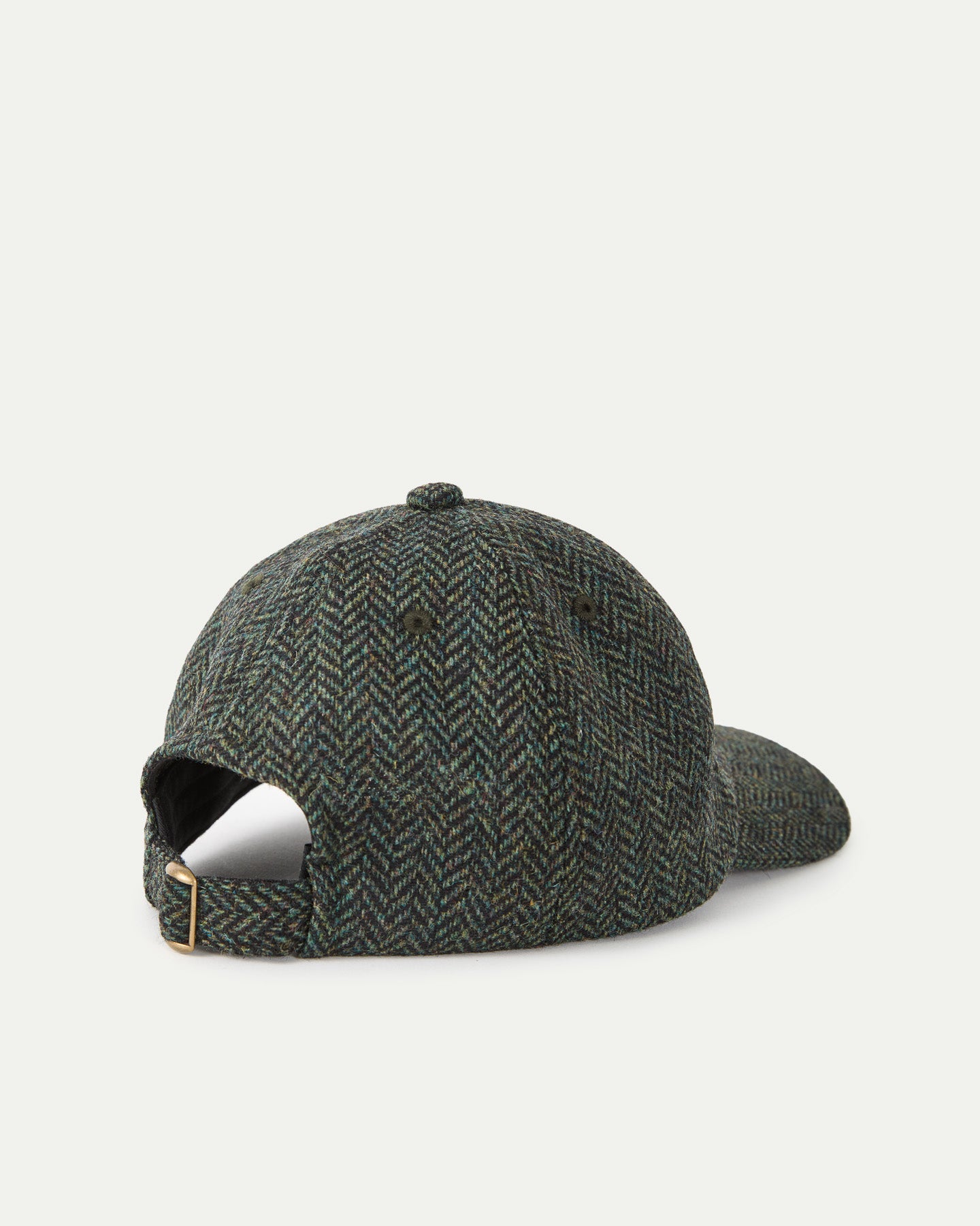 Santos Black/Green Herringbone