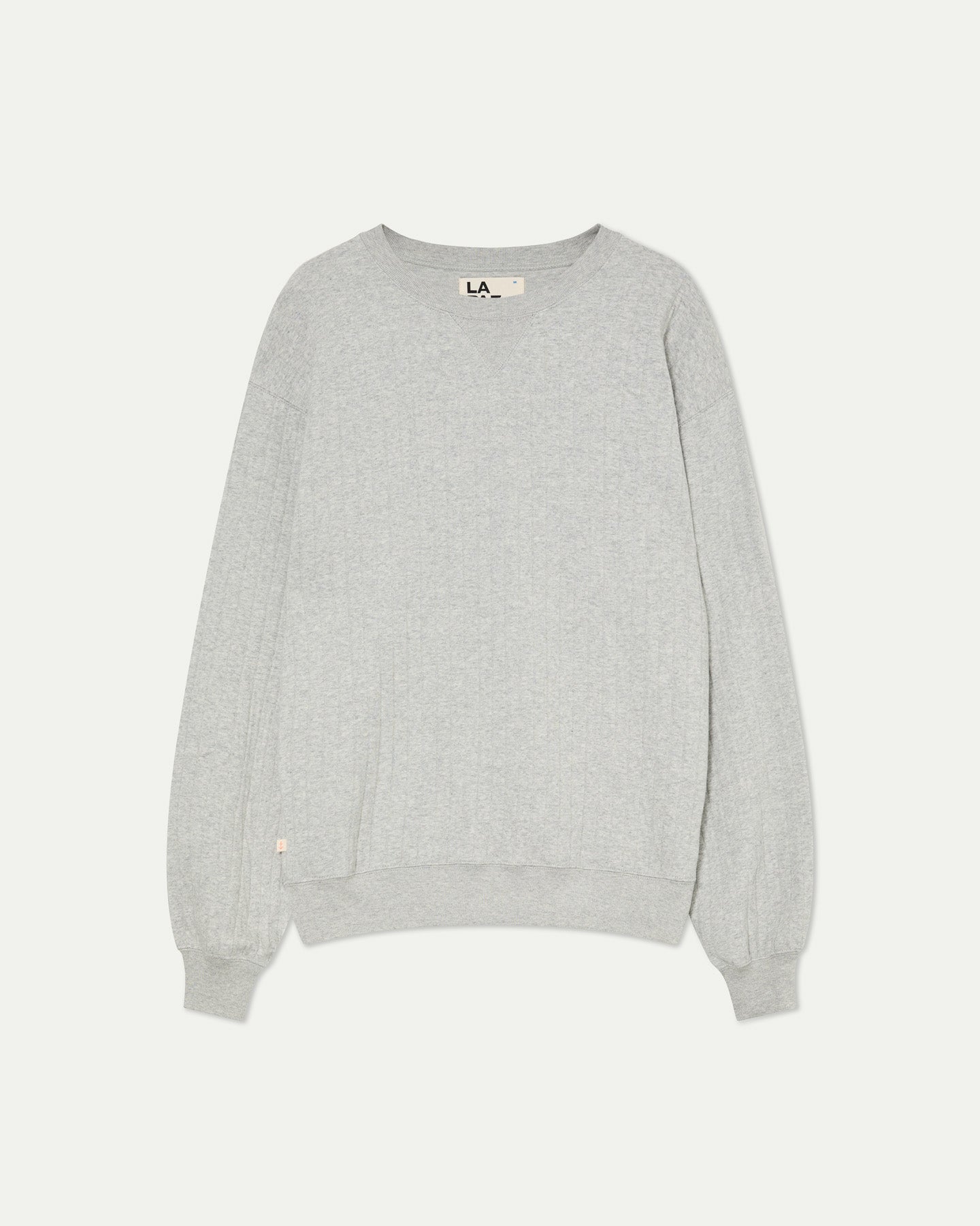 Xavier Ribbed Grey Mesc