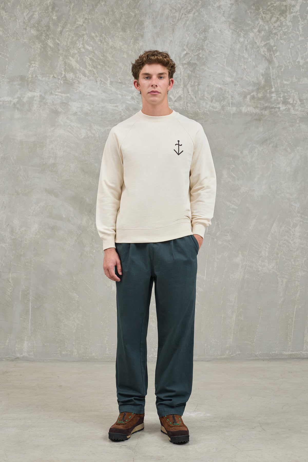 Cunha Off-White / Brown Logo