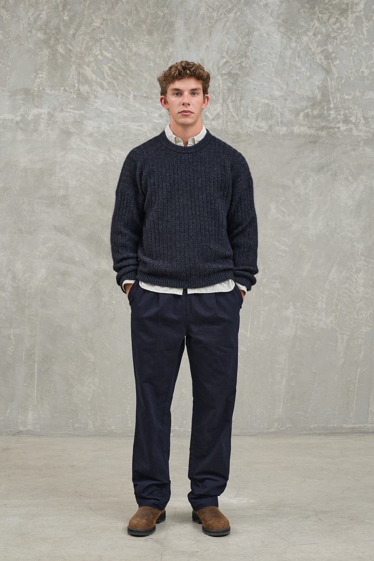 Delgado Dark Navy / Grey