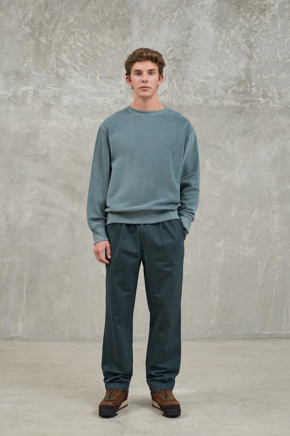 Nobre Ribbed Balsam Green