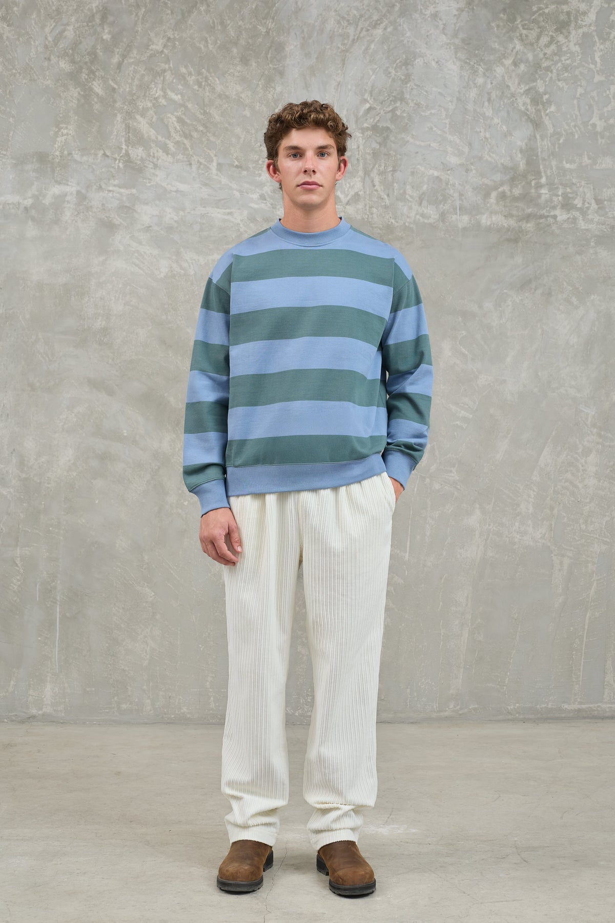 Paiva Blue / Green Stripes
