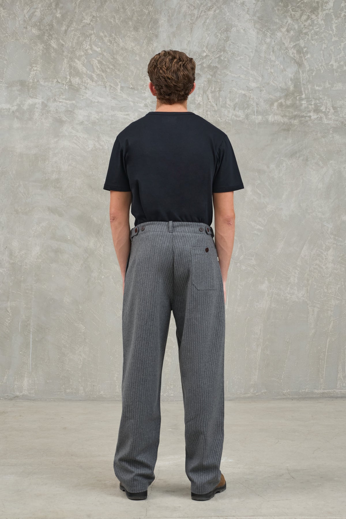 Vidal Grey Stripes