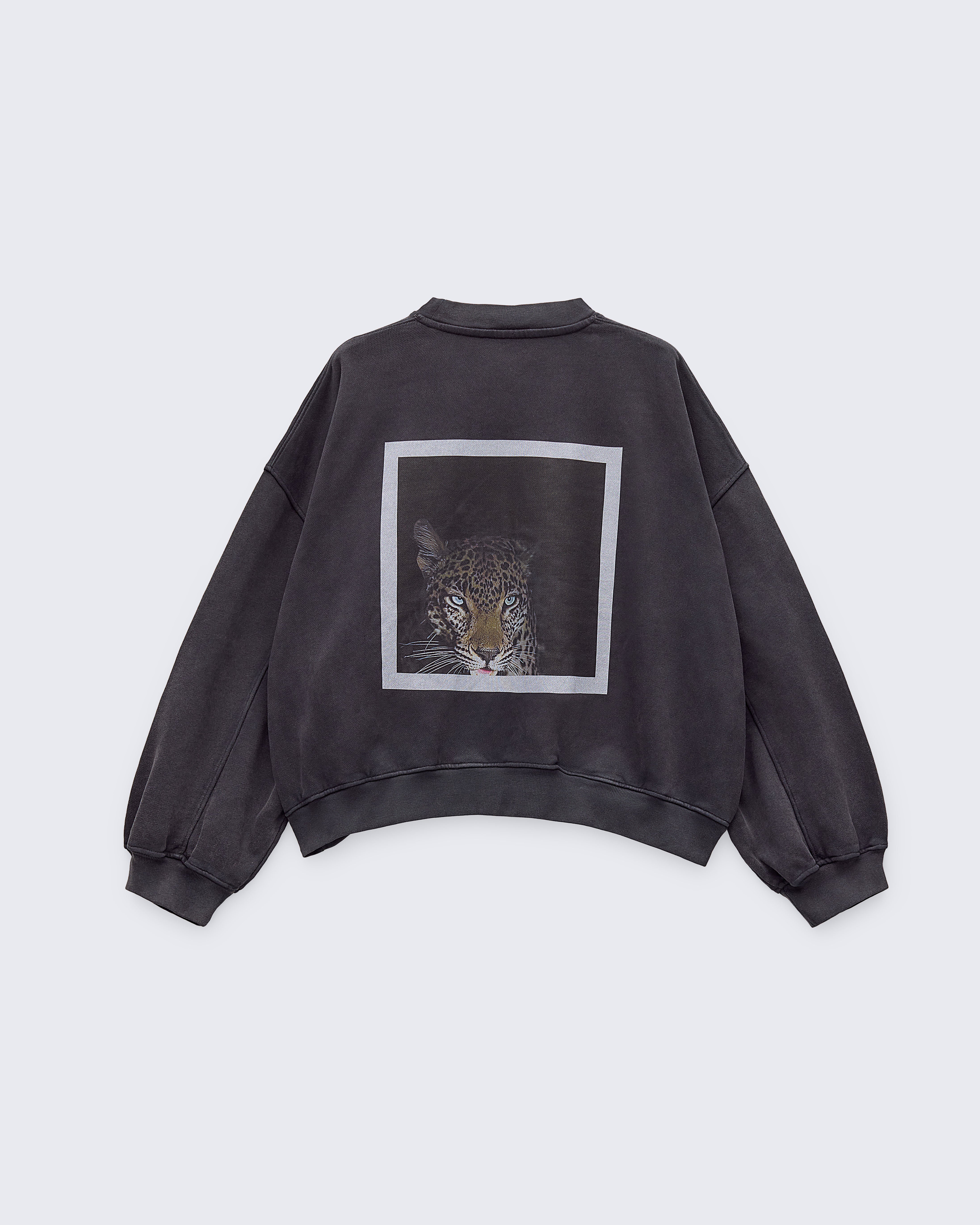 Damas Washed Black Leopard