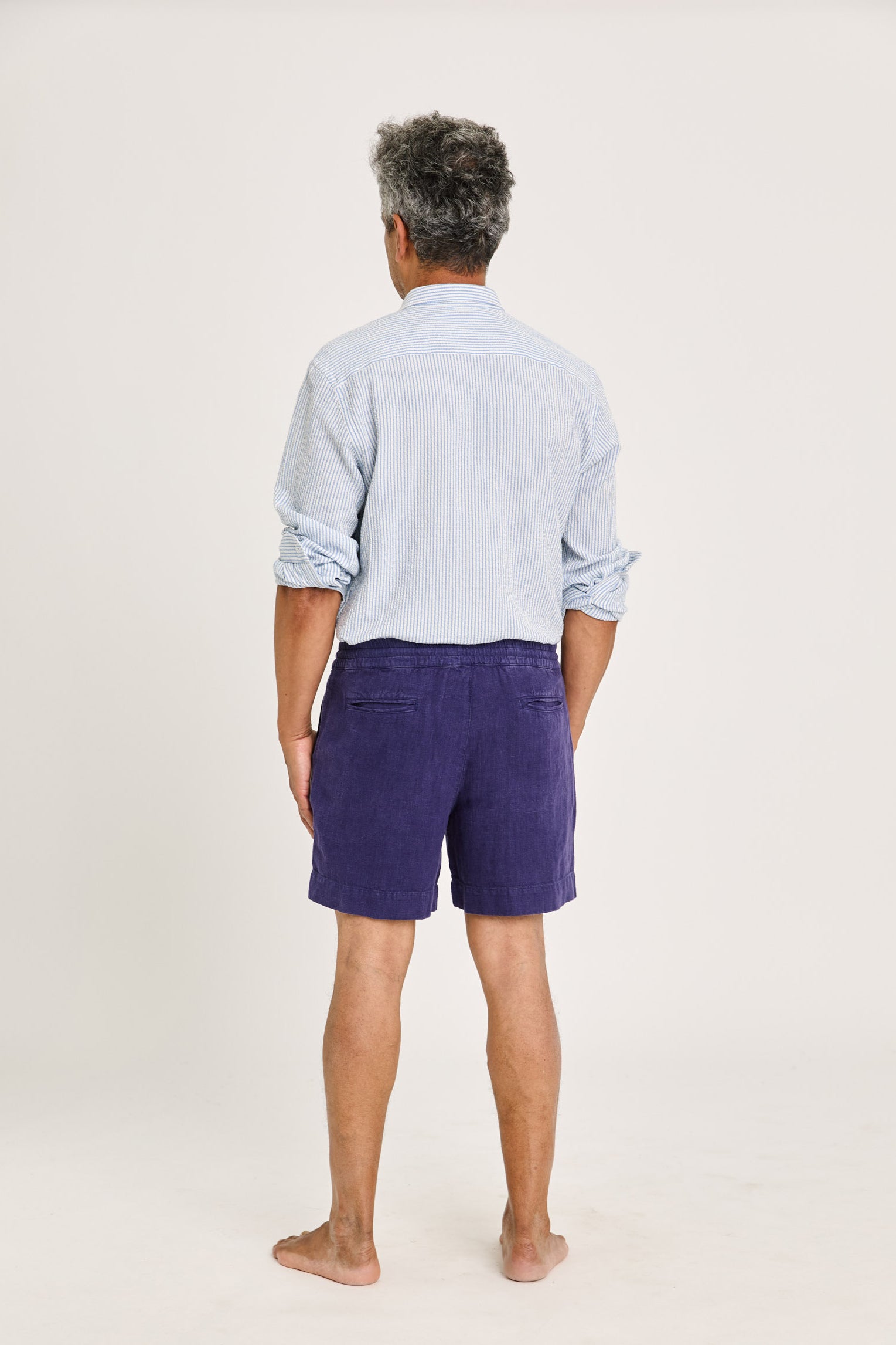 Pestana Navy Linen