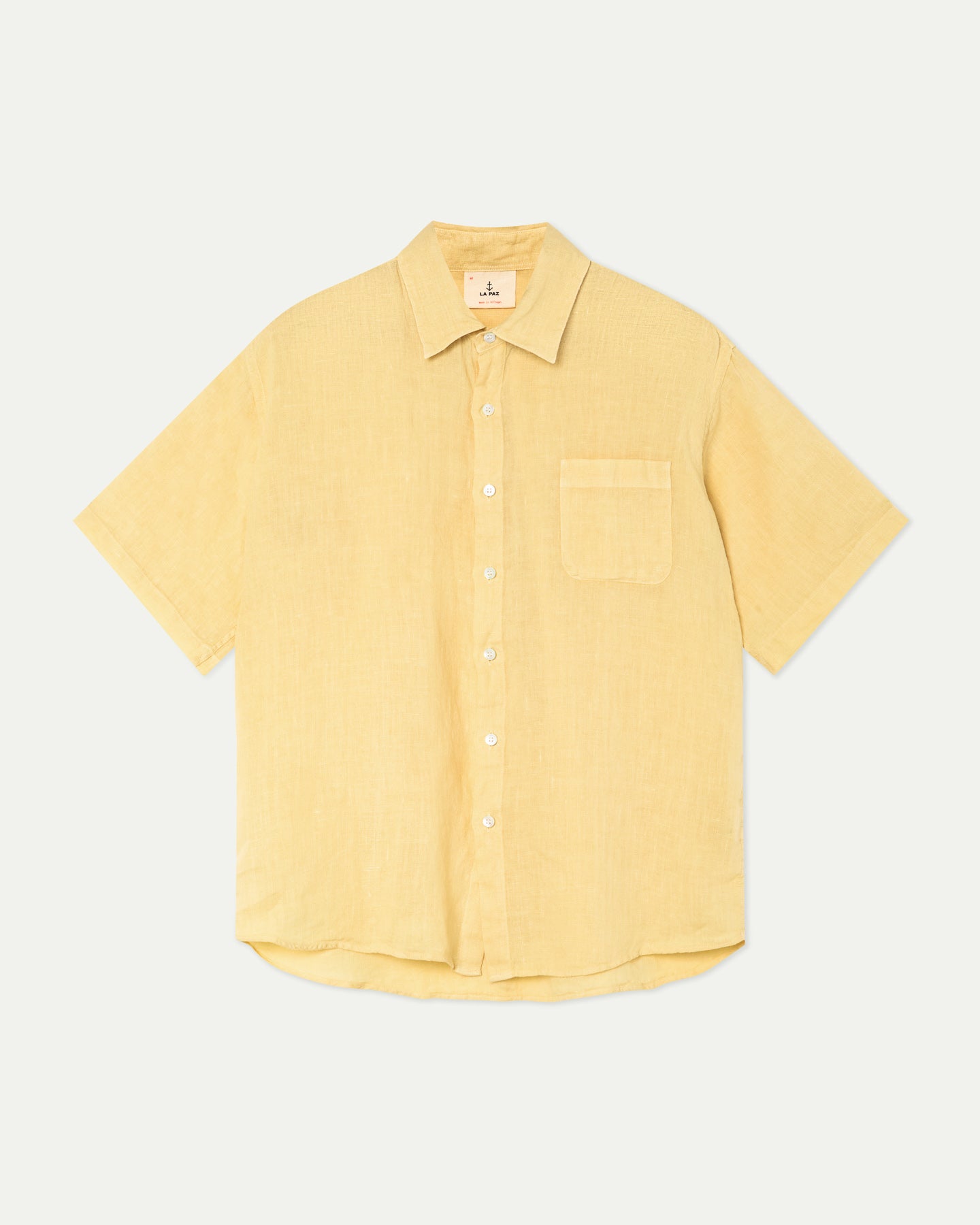 Roque Pale Yellow Linen