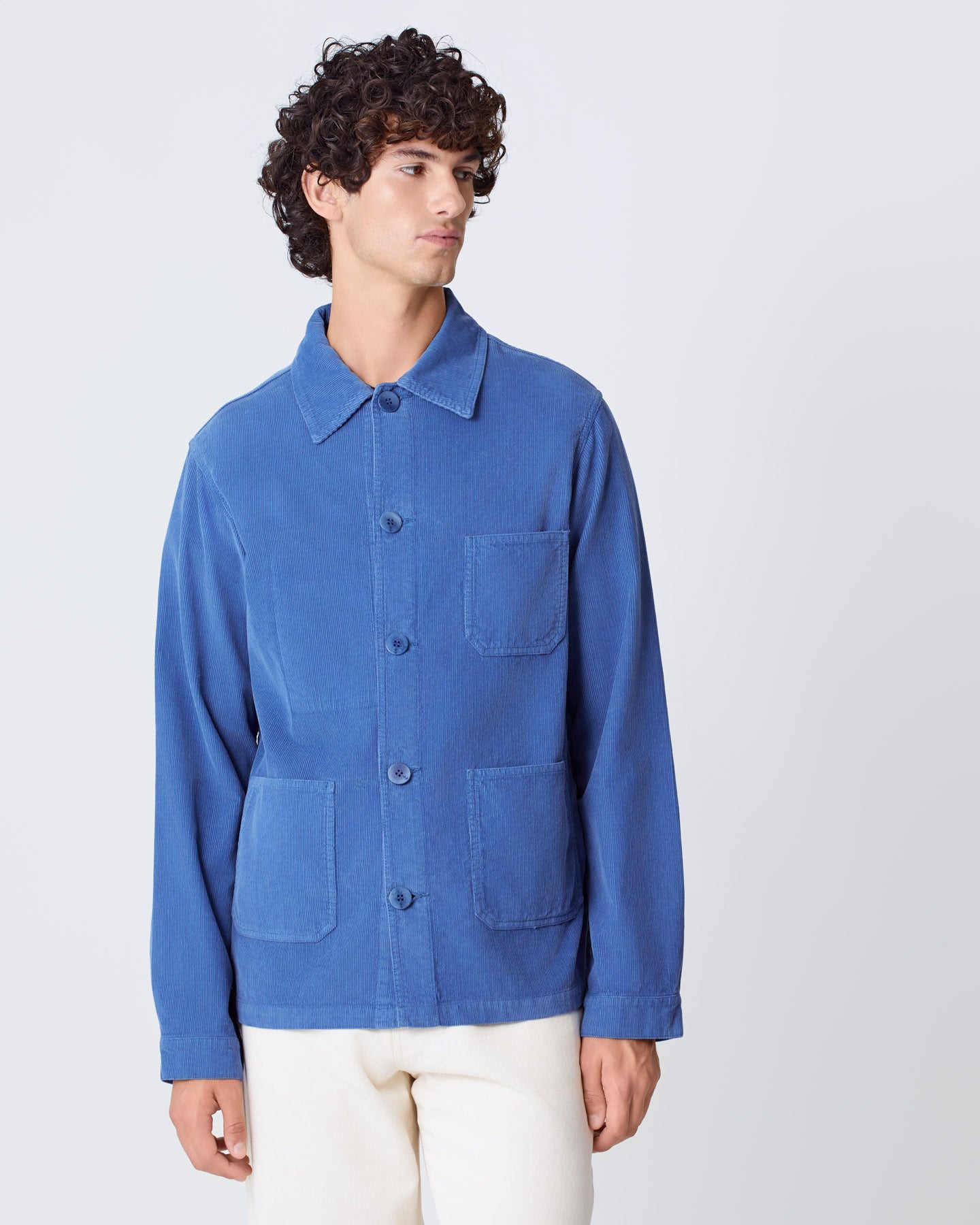 Baptista Indigo Corduroy