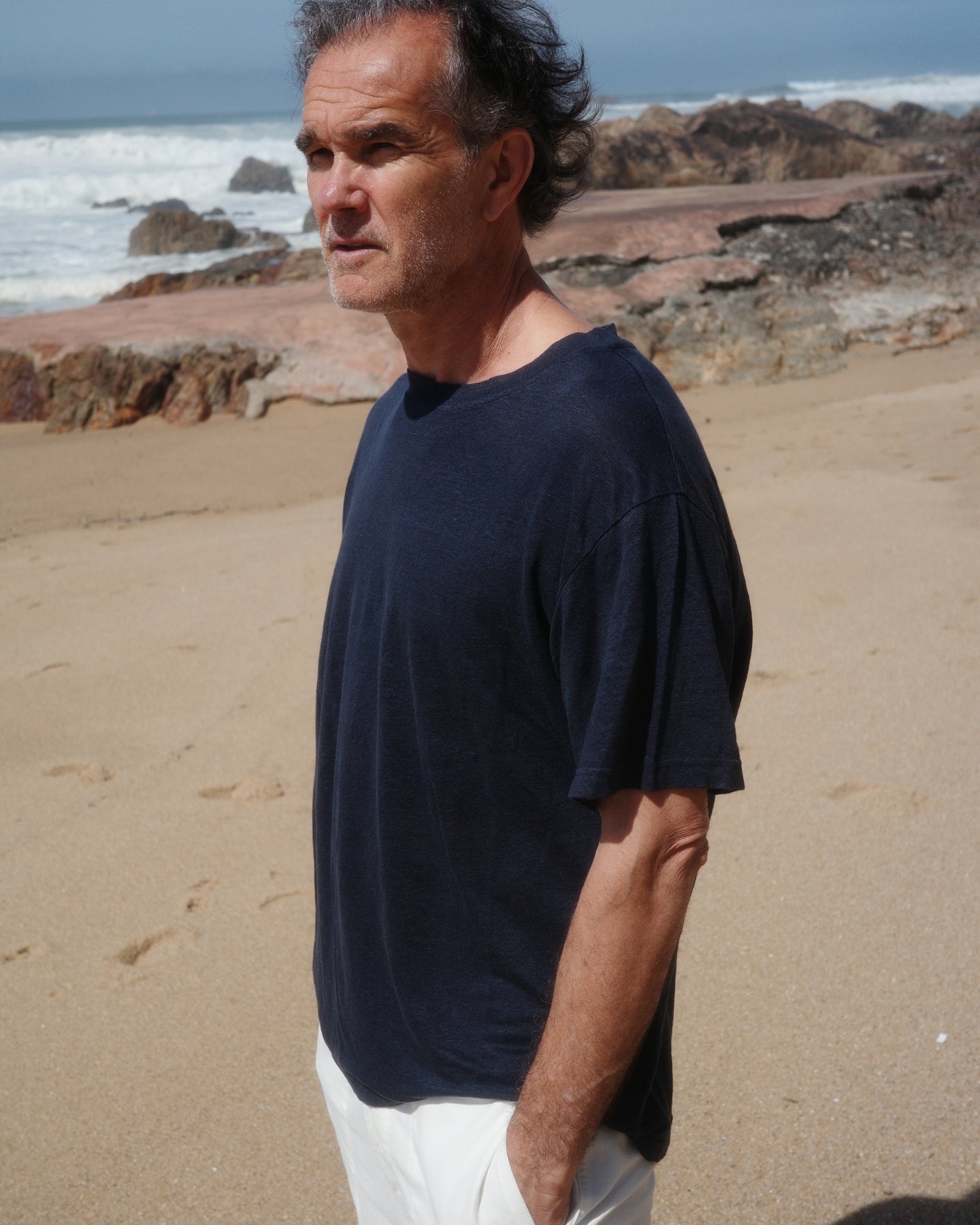 Botelho Dark Navy Linen