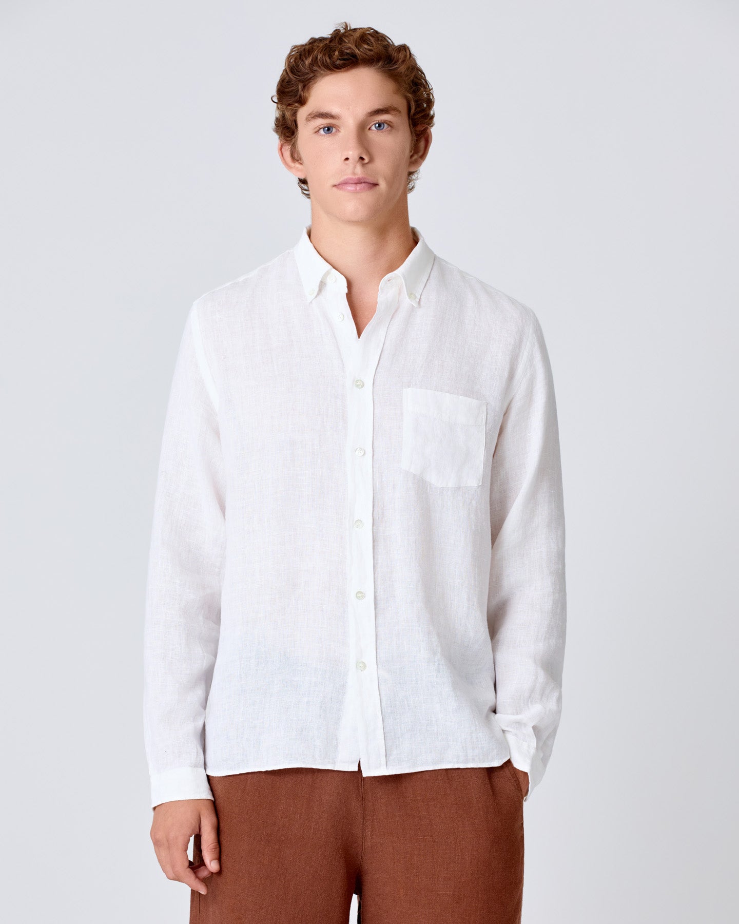 Branco Off-White Linen