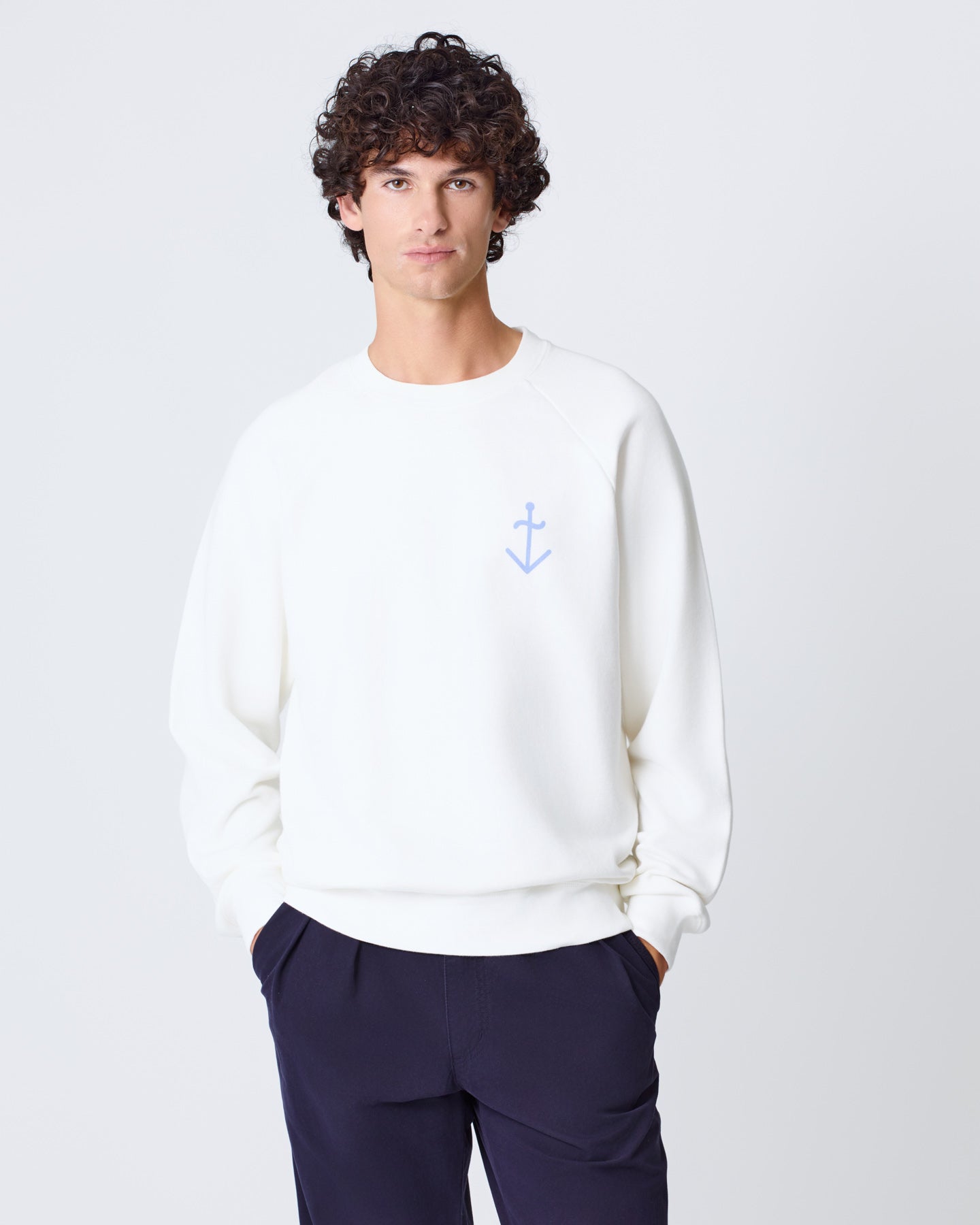 Cunha Off-White/Wind Blue Logo