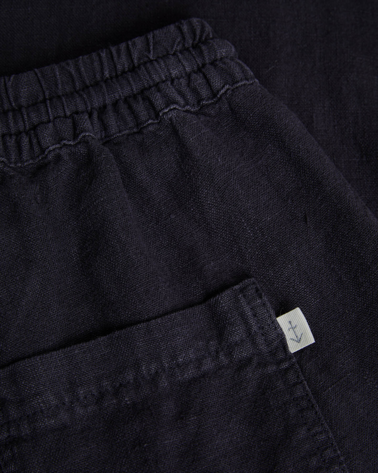 Ponte Dark Navy Linen