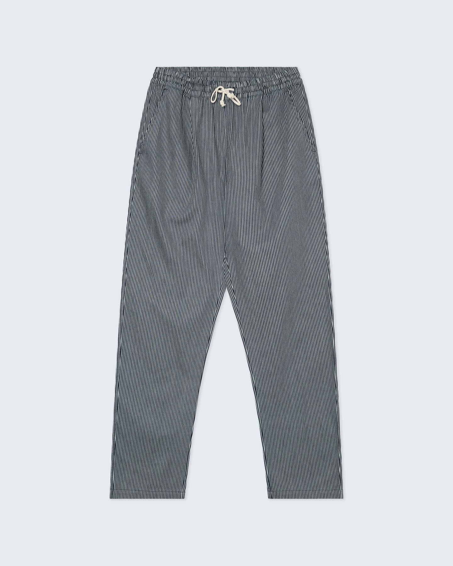 Ponte Dark Navy Stripes