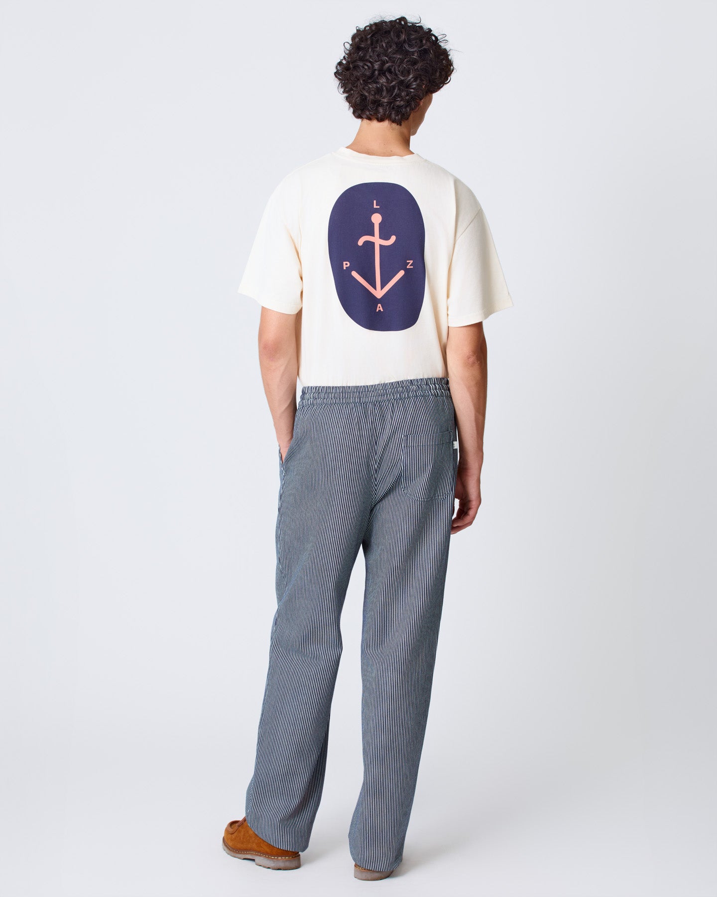 Ponte Dark Navy Stripes