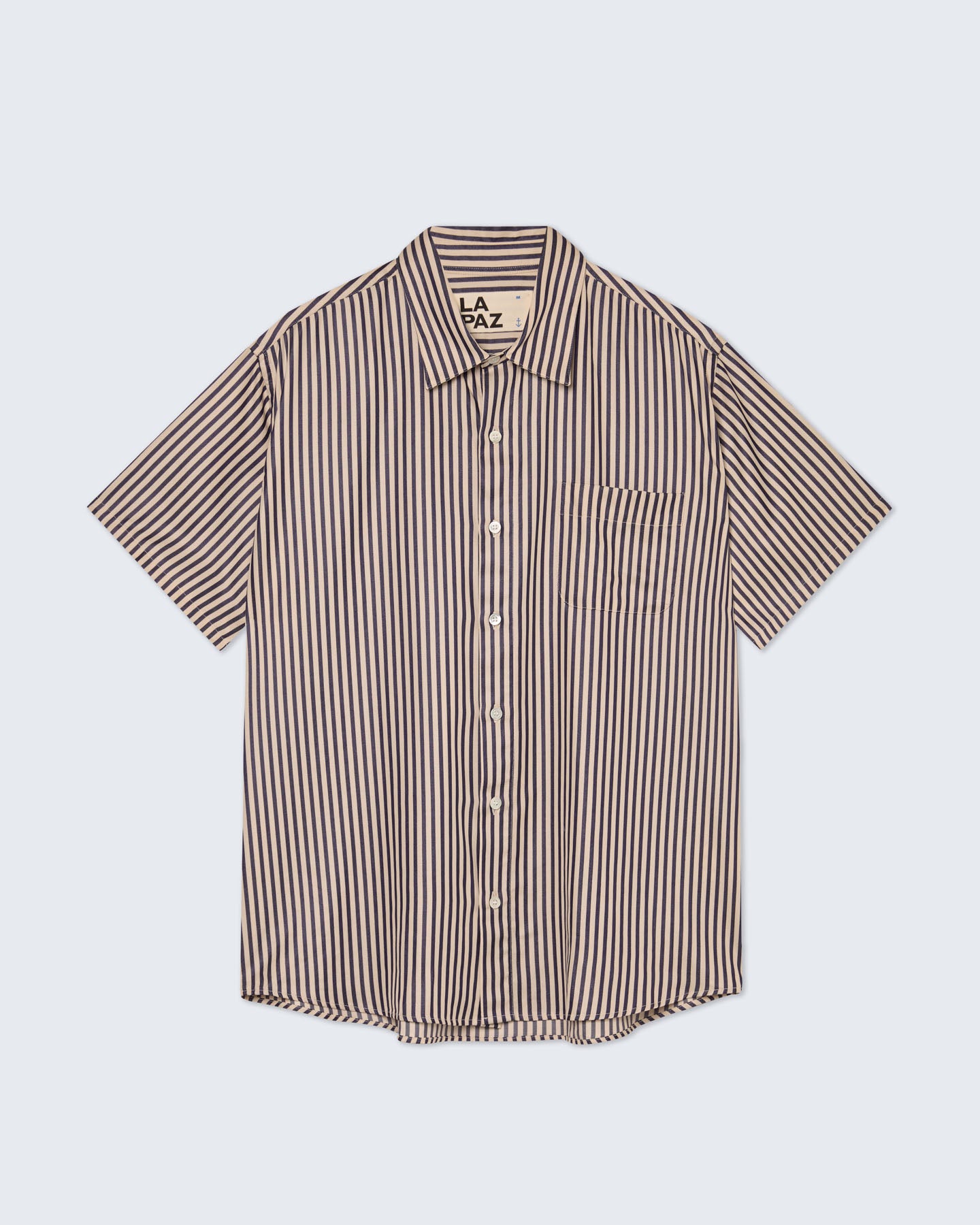 Roque Dark Navy Stripes